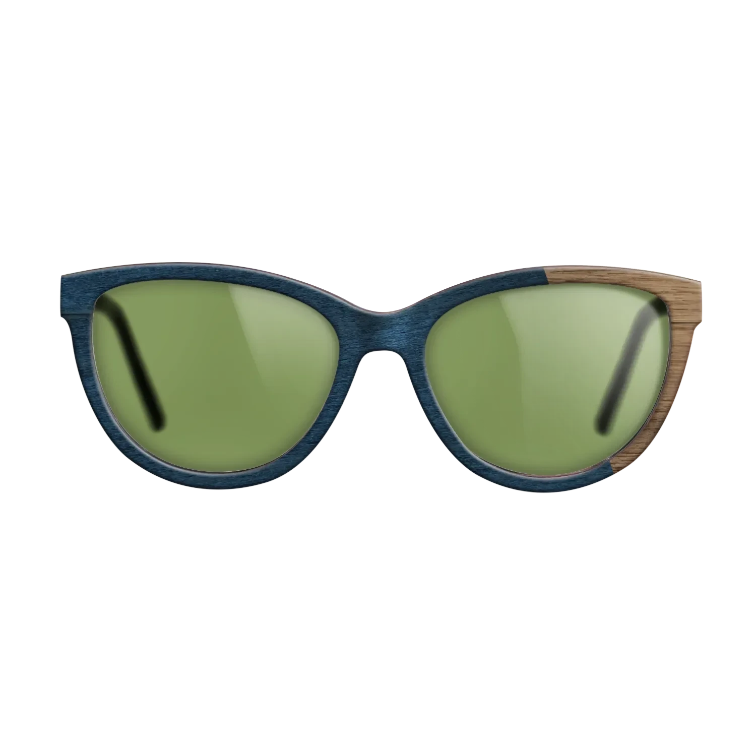 NavyBlue Poplar Angled Walnut - The Maiden - Cat - 2104  - Chroma - SIRIS wood optic