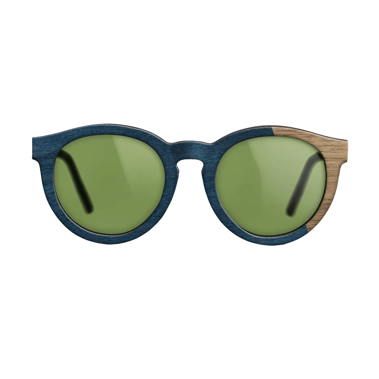 NavyBlue-Poplar-Angle-Walnut - The Rebel - Round - 2102  - Chroma - SIRIS wood optic