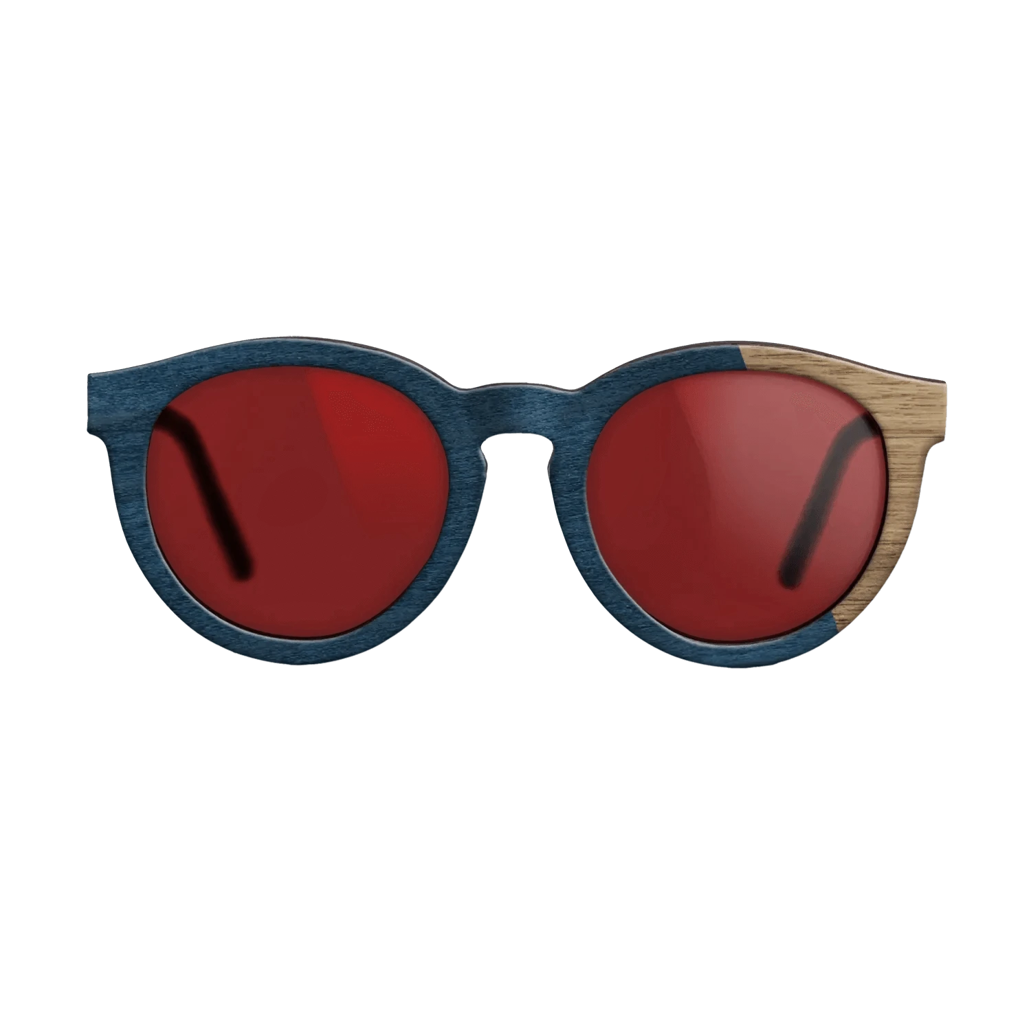 NavyBlue-Poplar-Angle-Walnut - The Rebel - Round - 2102  - Chroma - SIRIS wood optic