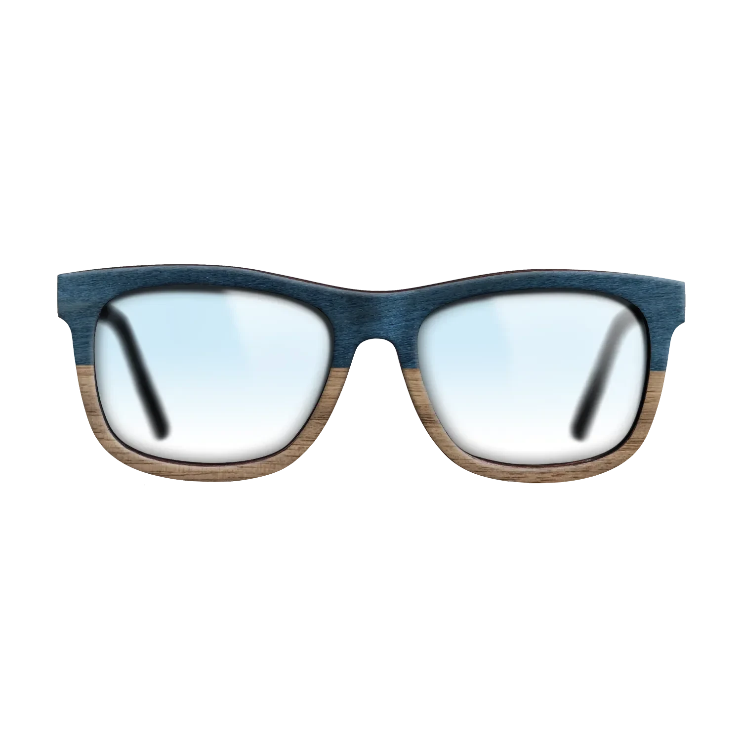 NavyBlue Poplar Tophalf Walnut - The Hero - Square - 2103  - Chroma - SIRIS wood optic