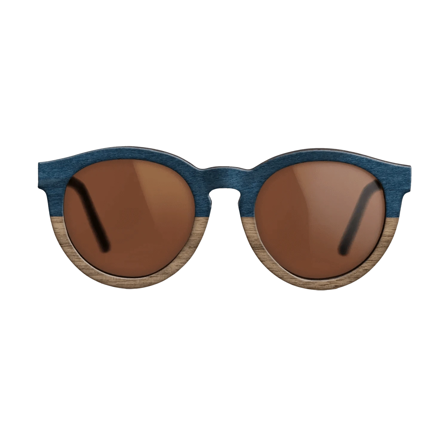 NavyBlue Poplar Tophalf Walnut - The Rebel - Round - 2103  - Chroma - SIRIS wood optic