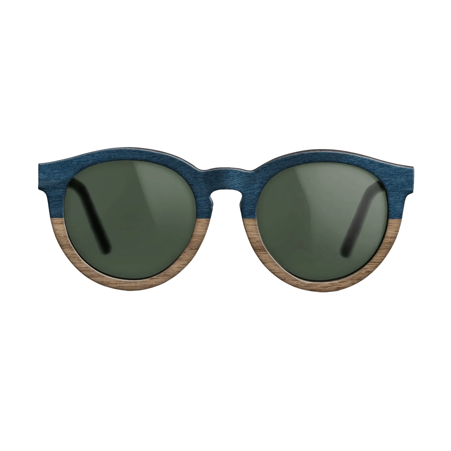 NavyBlue Poplar Tophalf Walnut - The Rebel - Round - 2103  - Chroma - SIRIS wood optic