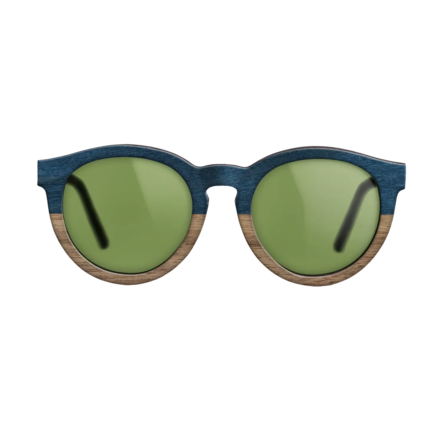 NavyBlue Poplar Tophalf Walnut - The Rebel - Round - 2103  - Chroma - SIRIS wood optic