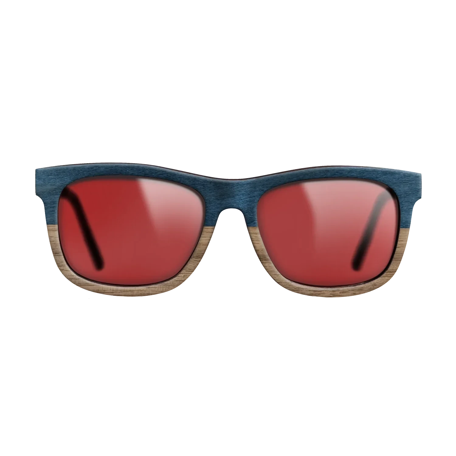 NavyBlue Poplar Tophalf Walnut - The Hero - Square - 2103  - Chroma - SIRIS wood optic