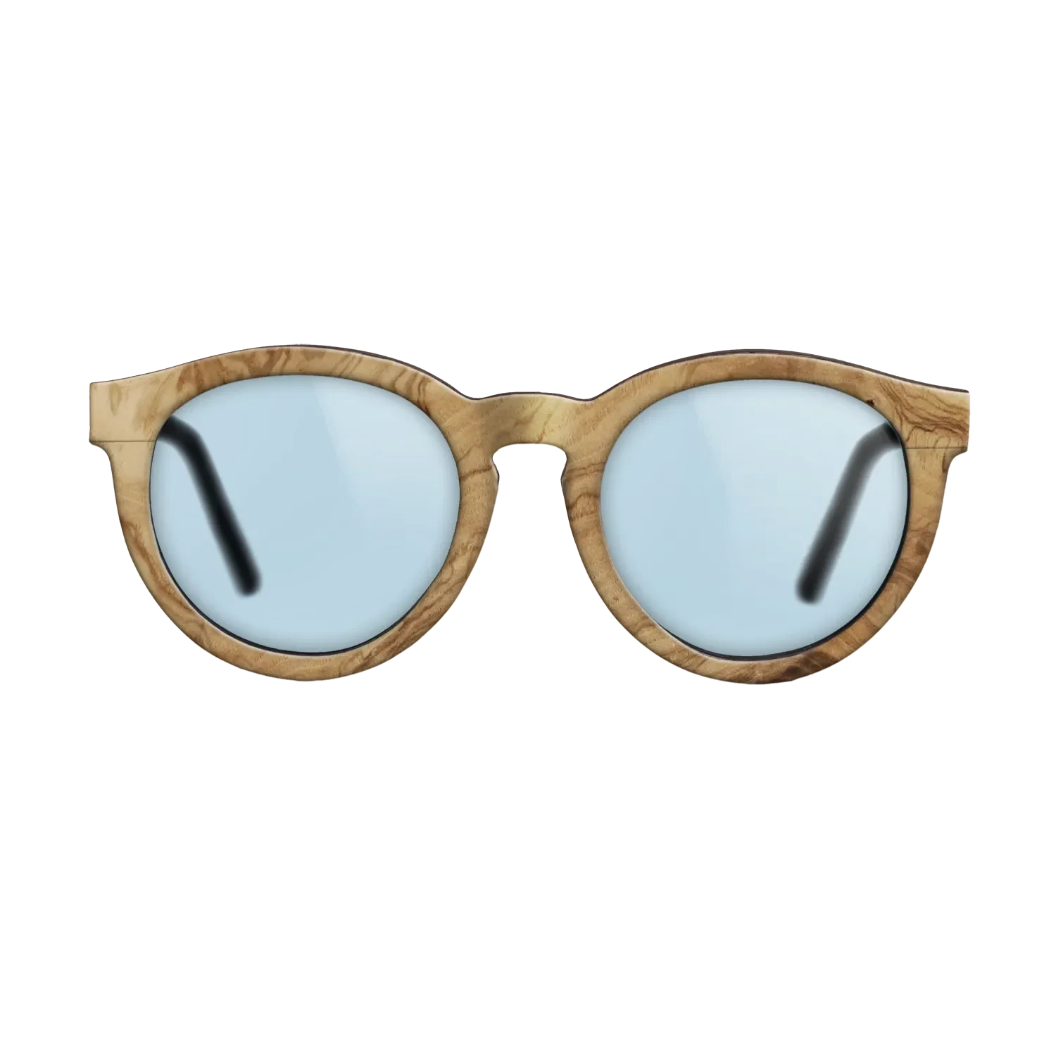 OliveBurl FullFront BlackWalnut - The Rebel - Round - 2174 - Core - SIRIS wood optic