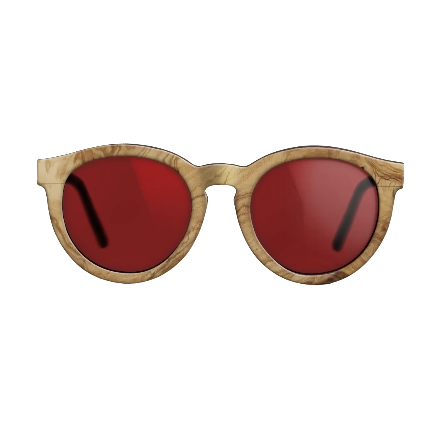 OliveBurl FullFront BlackWalnut - The Rebel - Round - 2174 - Core - SIRIS wood optic