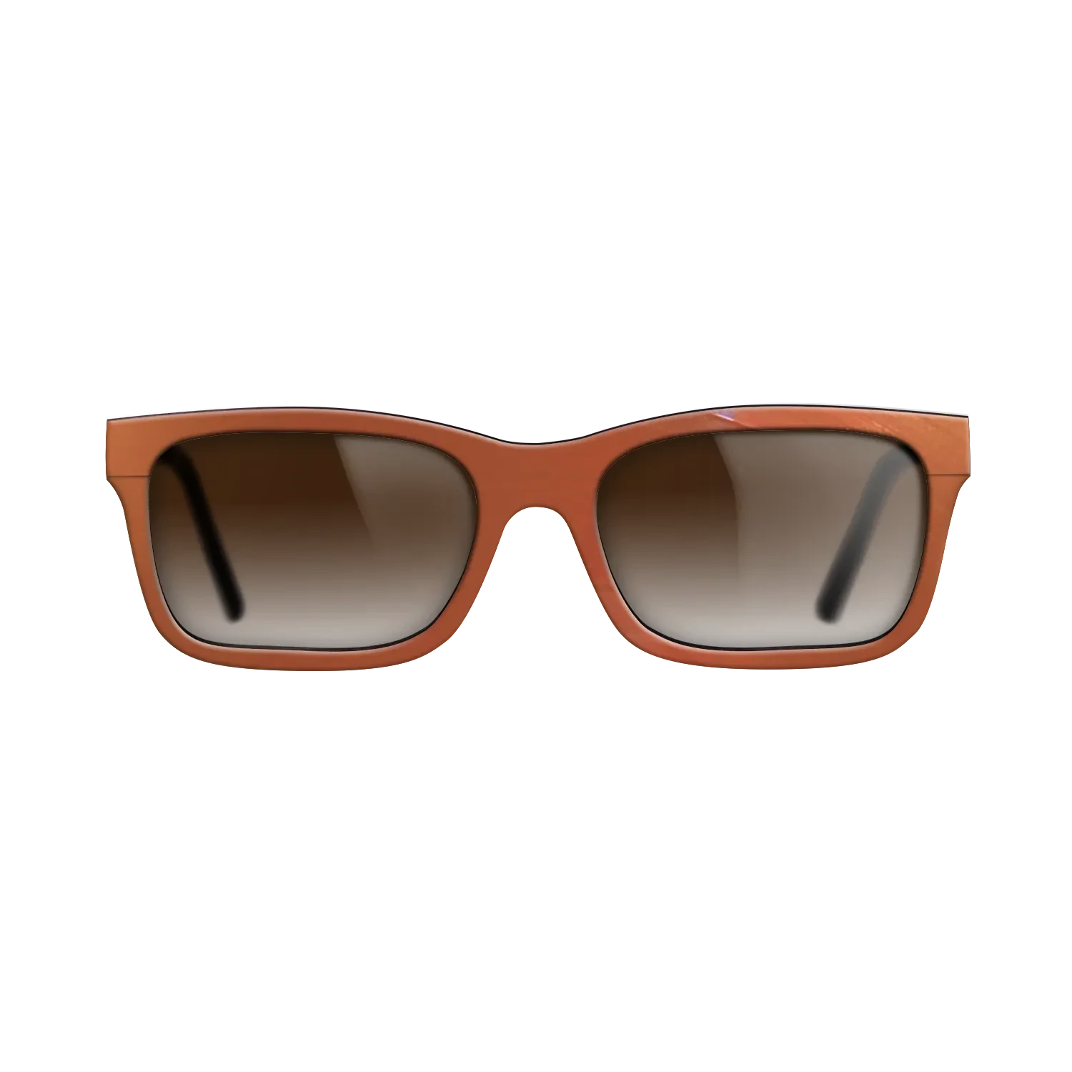 Orange Vinyl Front Walnut - The Sage - Rectangle - 2204 - SIRIS wood optic
