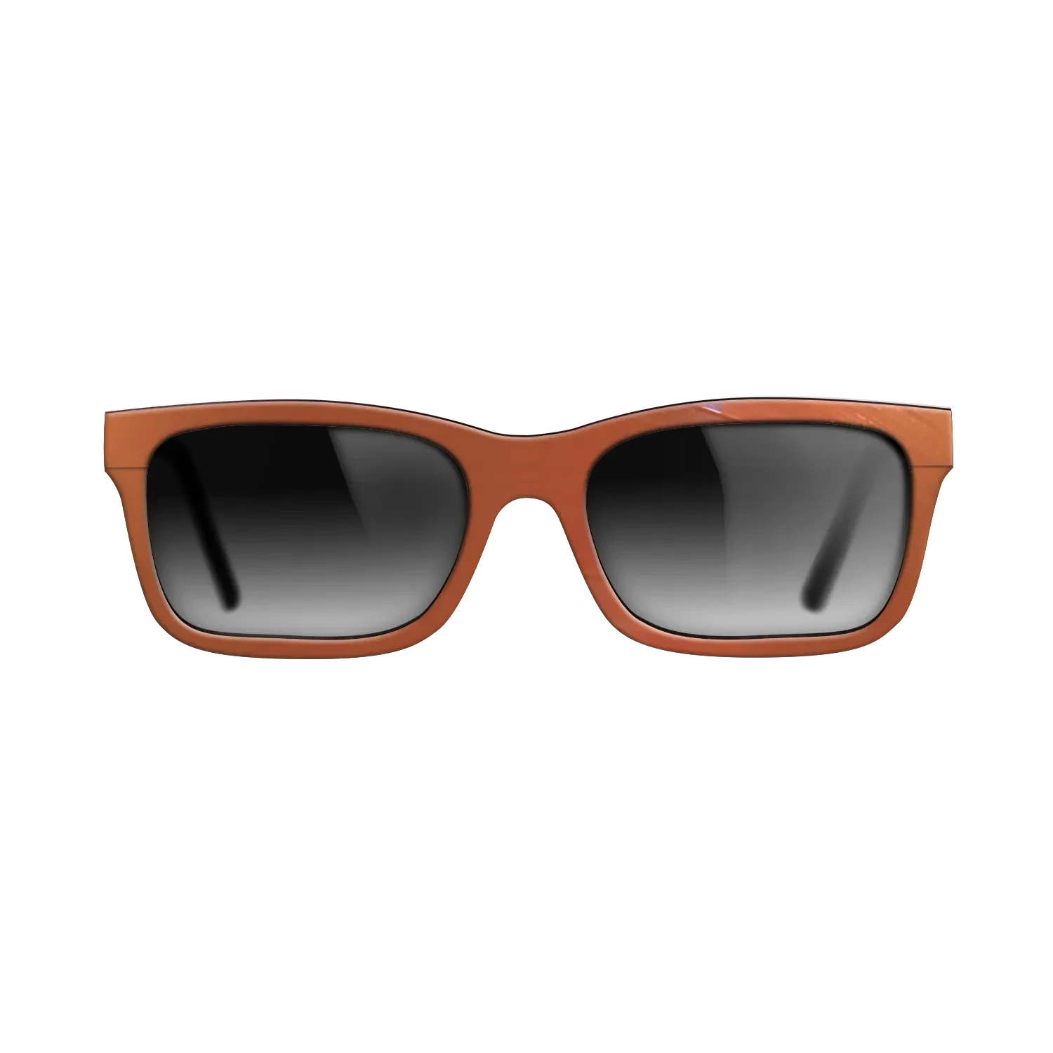 Orange Vinyl Front Walnut - The Sage - Rectangle - 2204 - SIRIS wood optic