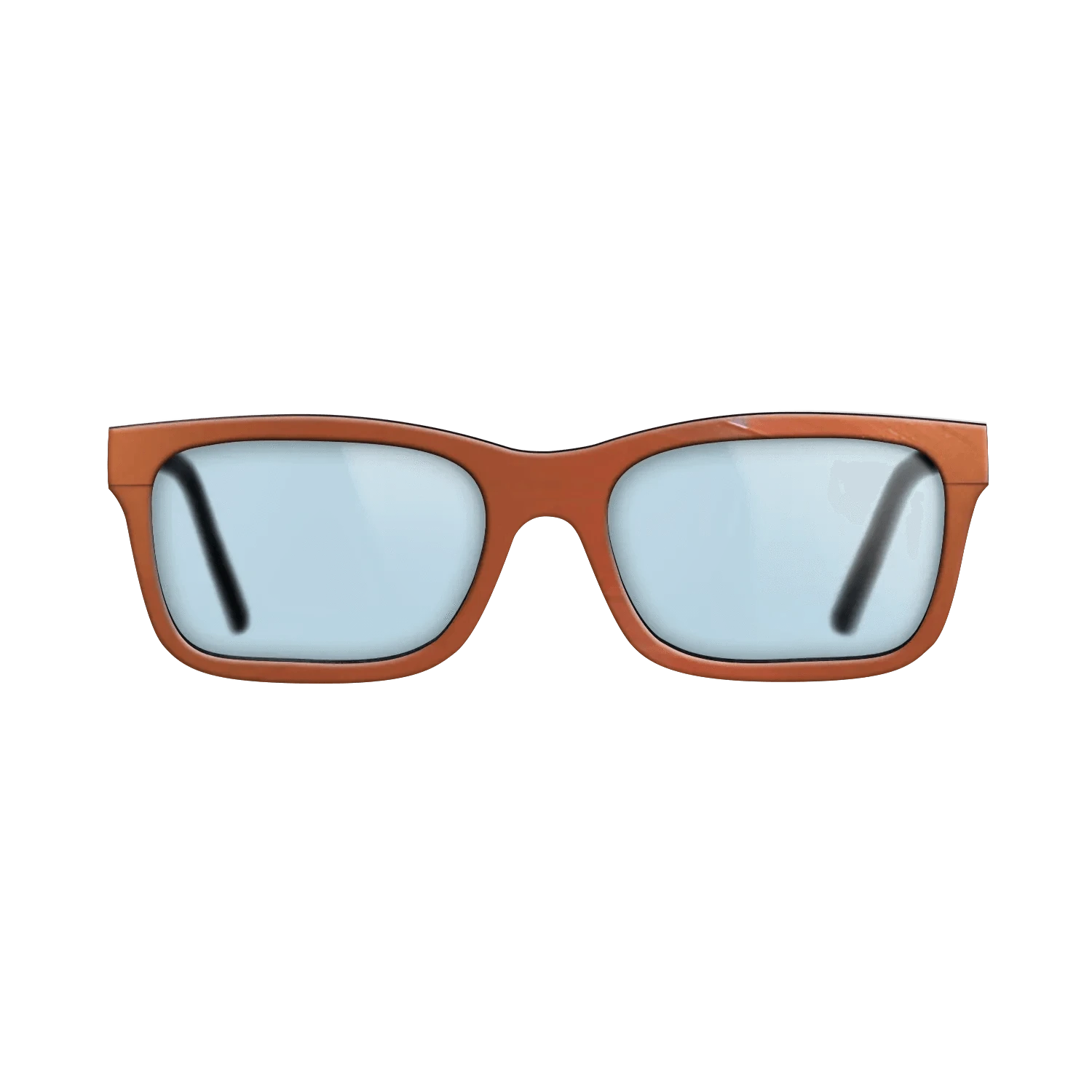 Orange Vinyl Front Walnut - The Sage - Rectangle - 2204 - SIRIS wood optic
