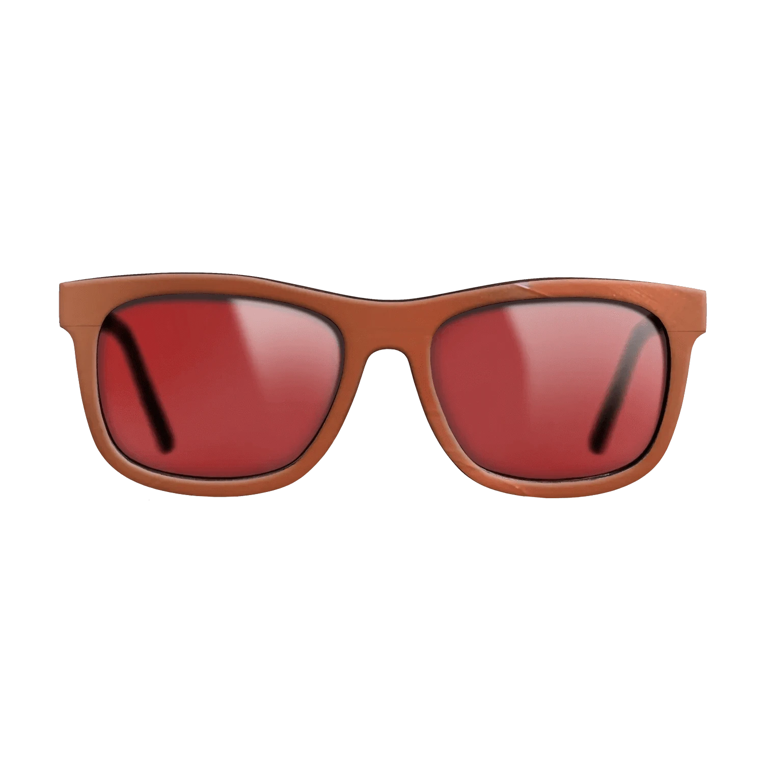 Orange Vinyl Front Walnut - The Hero - Square - 2204 - SIRIS wood optic