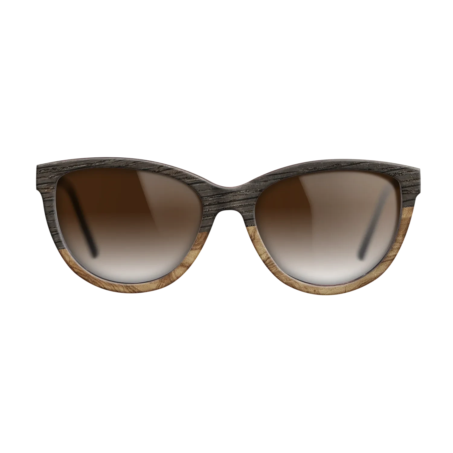 Olive Burl,Fumed Oak,Kingwood: Geometric - The Maiden - Cat - SIRIS wood optic