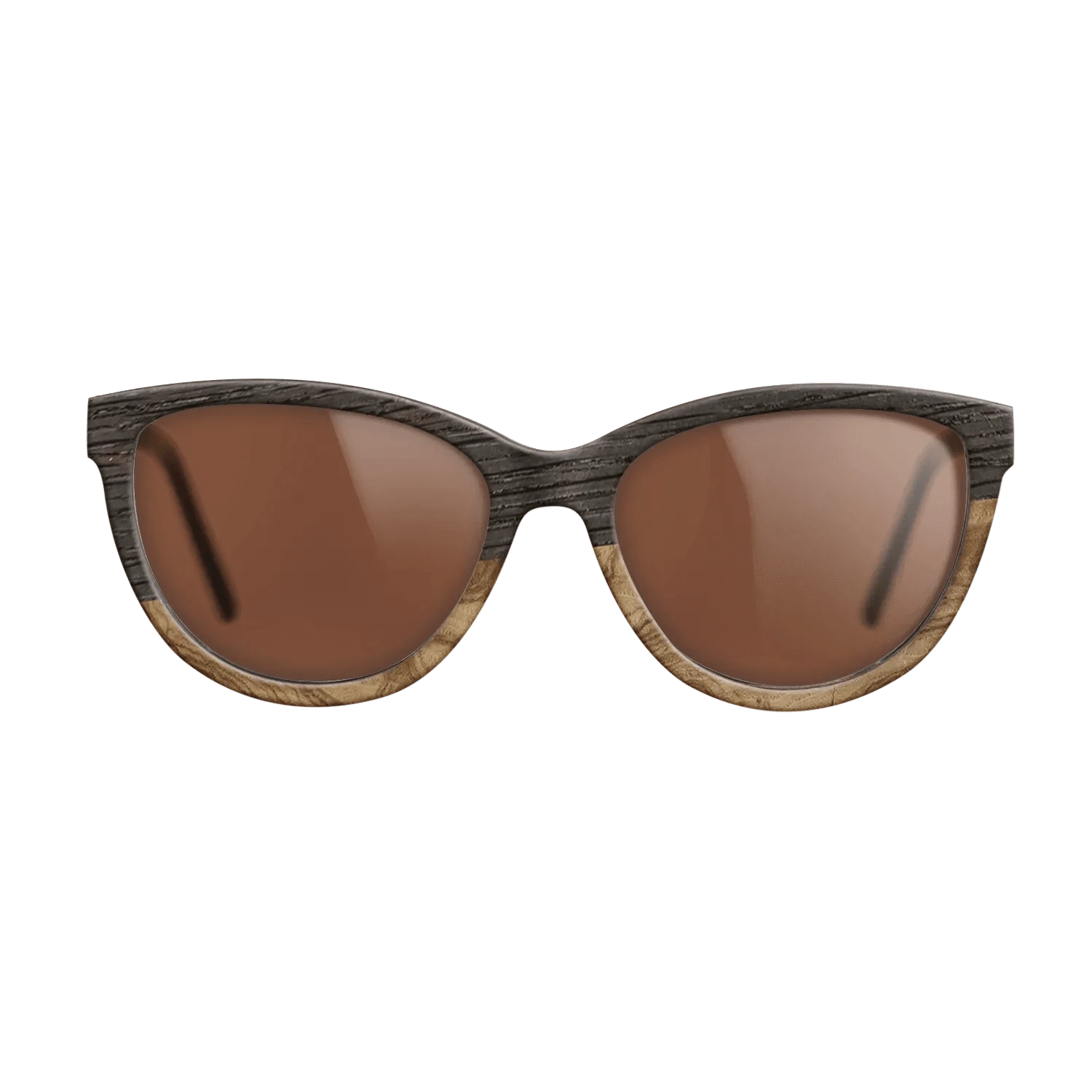 Olive Burl,Fumed Oak,Kingwood: Geometric - The Maiden - Cat - SIRIS wood optic