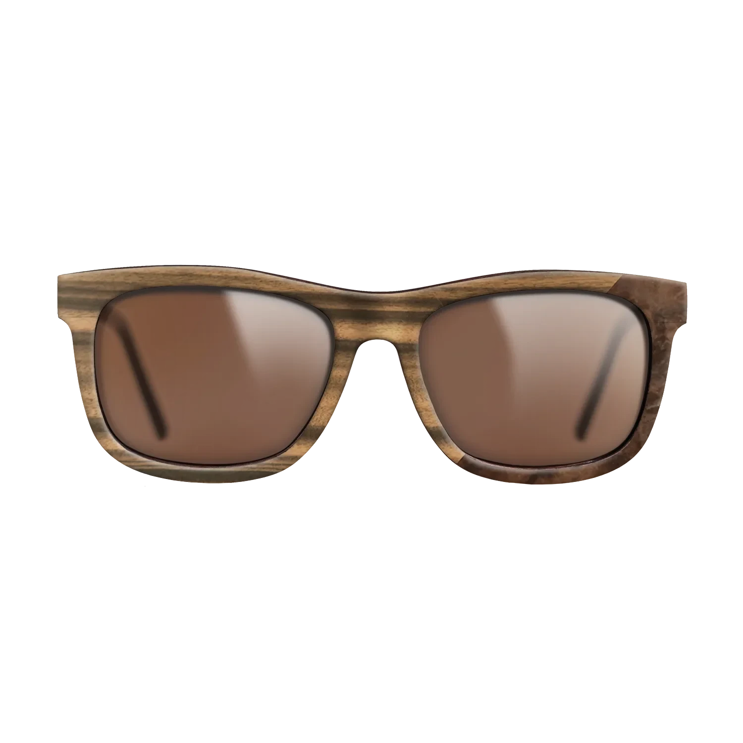 Walnut Burl,Fumed Oak,Louro Preto: Angle Cut - The Hero - Square - SIRIS wood optic