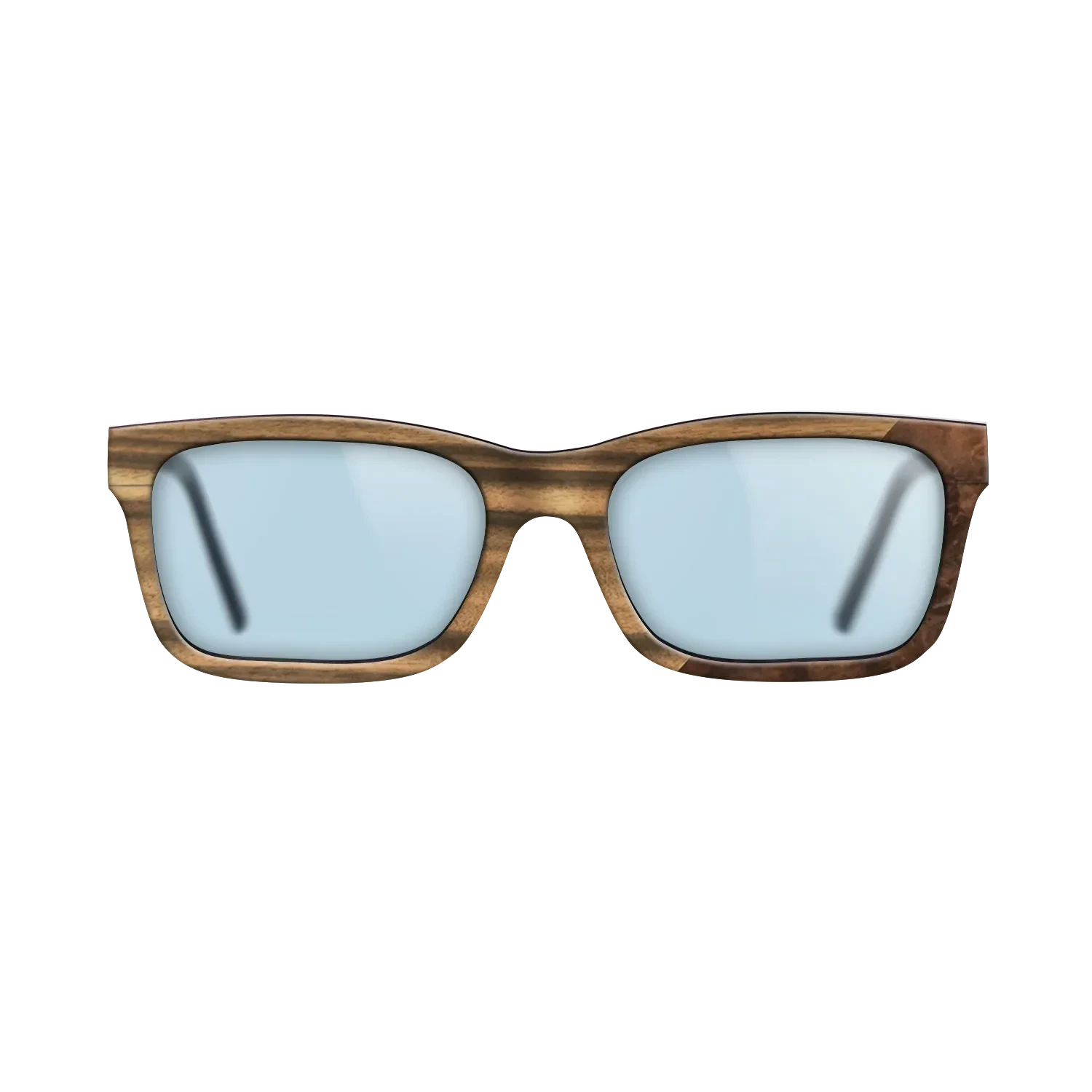 Walnut Burl,Fumed Oak,Louro Preto: Angle Cut - The Sage - Block - SIRIS wood optic