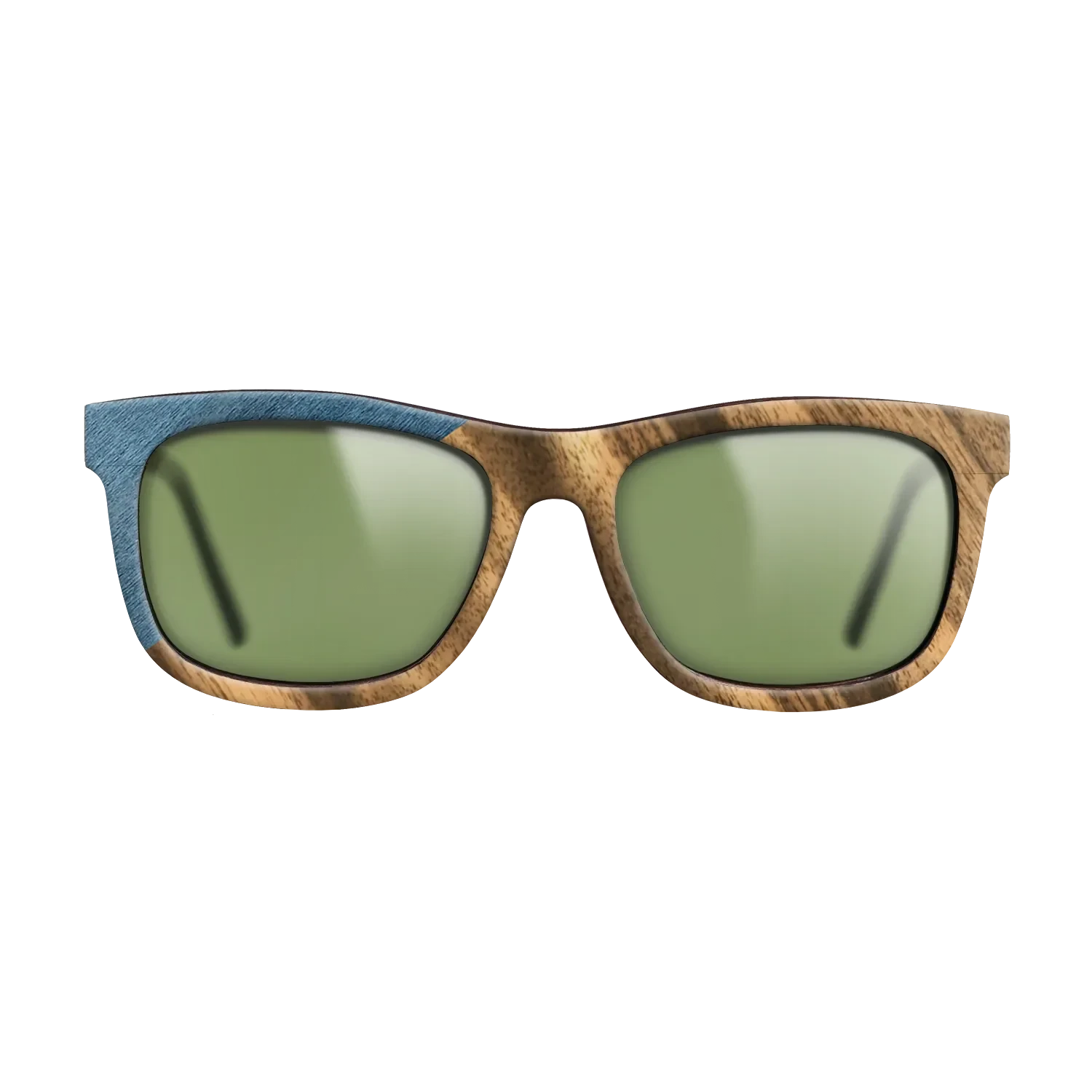 Louro Preto,Poplar Dyed: Blue Denim,Fumed Oak: Bauhaus - The Hero - Square - SIRIS wood optic