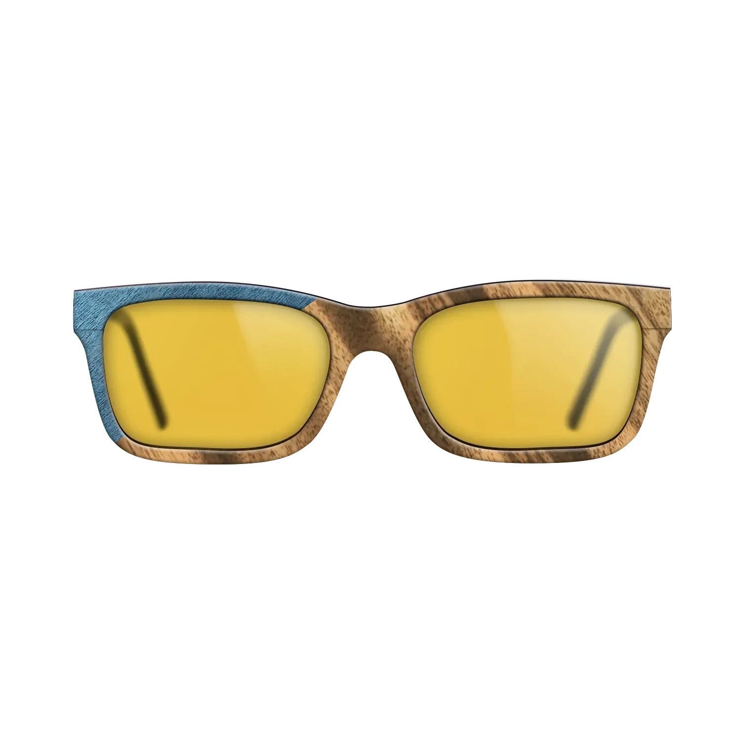 Louro Preto,Poplar Dyed: Blue Denim,Fumed Oak: Bauhaus - The Sage - Block - SIRIS wood optic