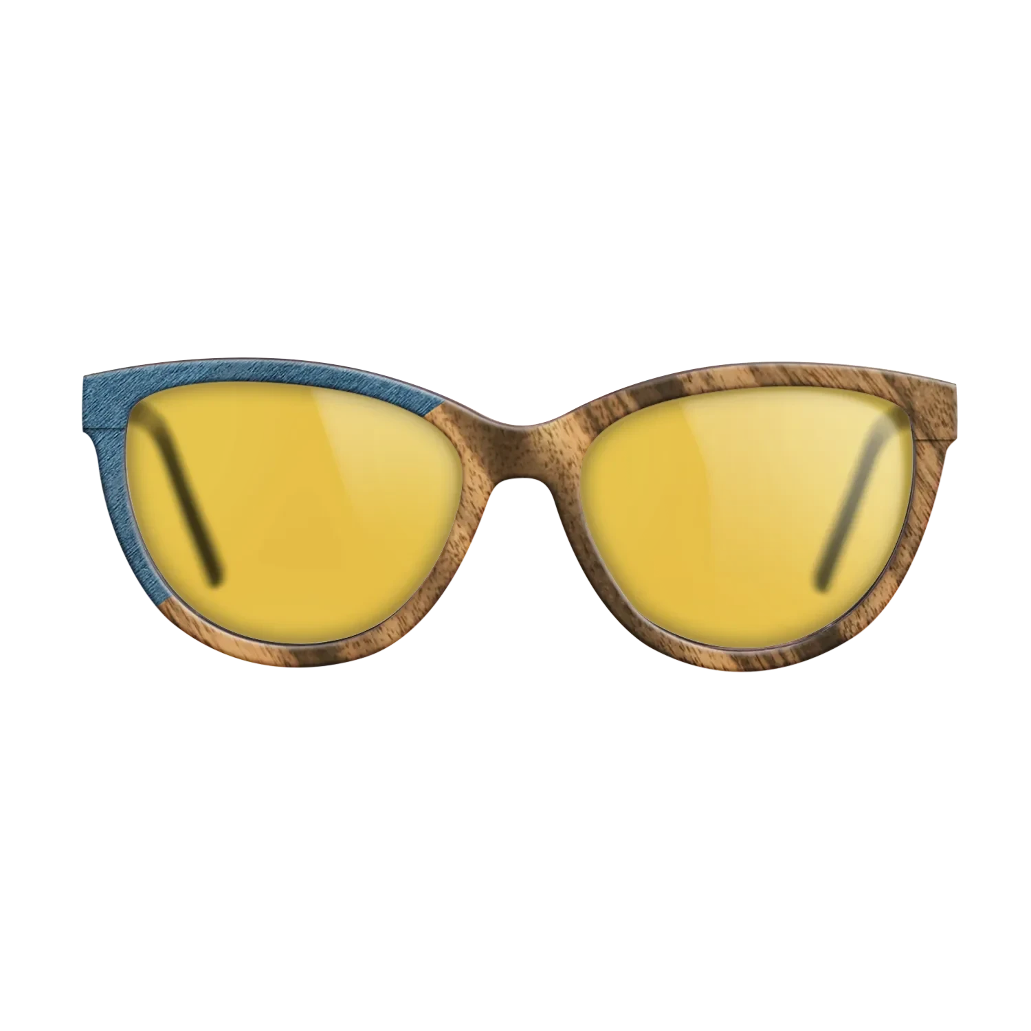 Louro Preto,Poplar Dyed: Blue Denim,Fumed Oak: Bauhaus - The Maiden - Cat - SIRIS wood optic