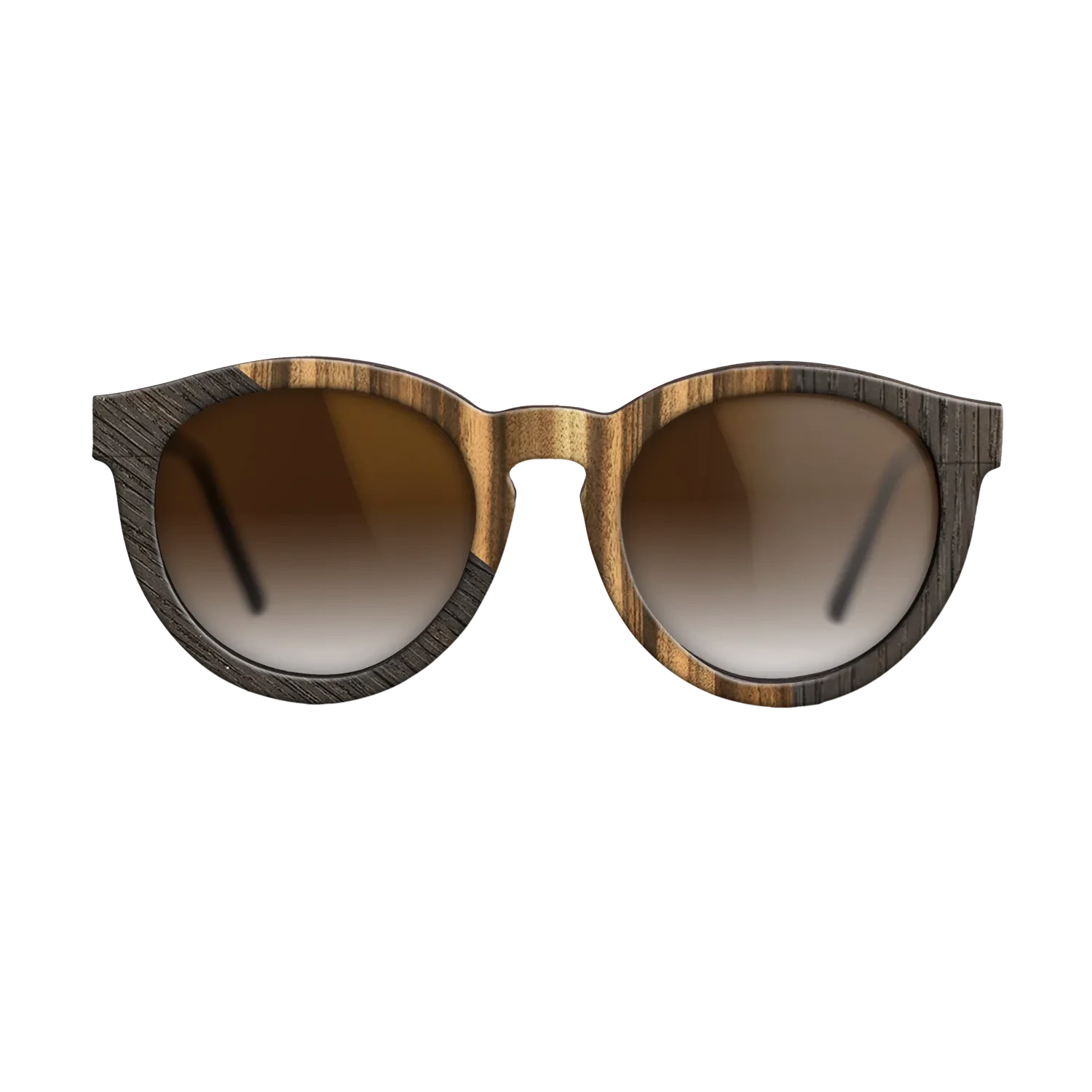 Louro Preto,Poplar Dyed: Red,Fumed Oak: Geometric - The Rebel - Round - SIRIS wood optic