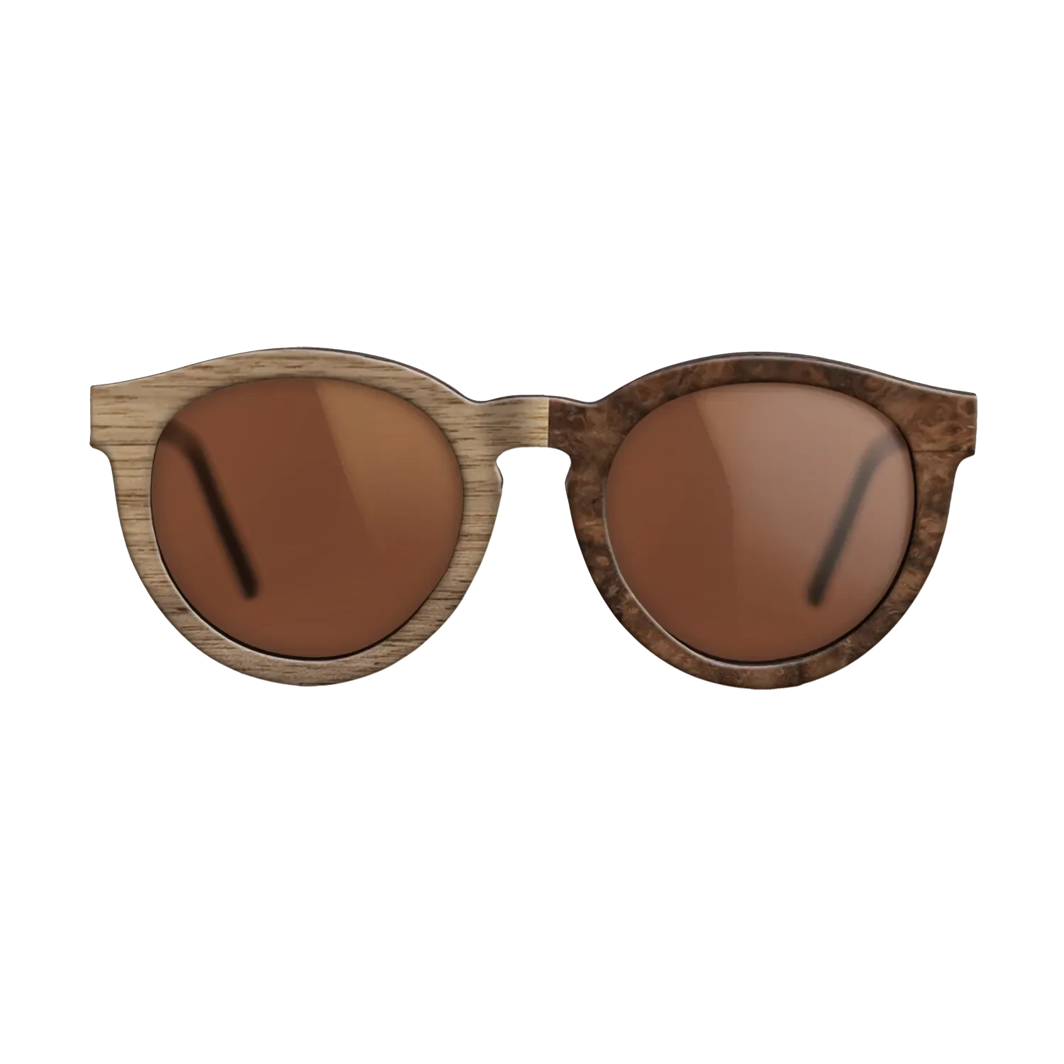 Louro Preto,Walnut Burl,Walnut: Straight Grain: Patch - The Rebel - Round - 811 - SIRIS wood optic