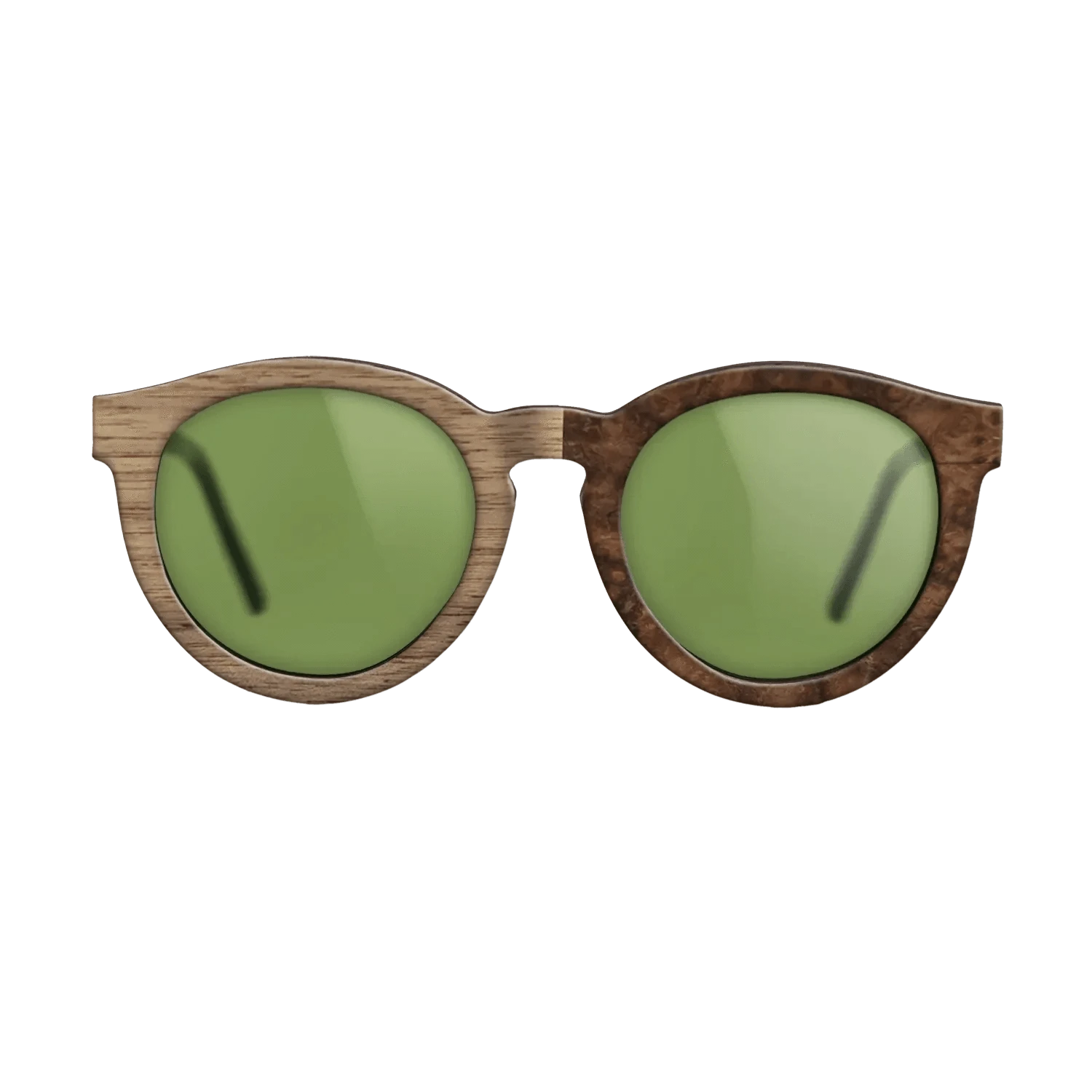 Louro Preto,Walnut Burl,Walnut: Straight Grain: Patch - The Rebel - Round - 811 - SIRIS wood optic
