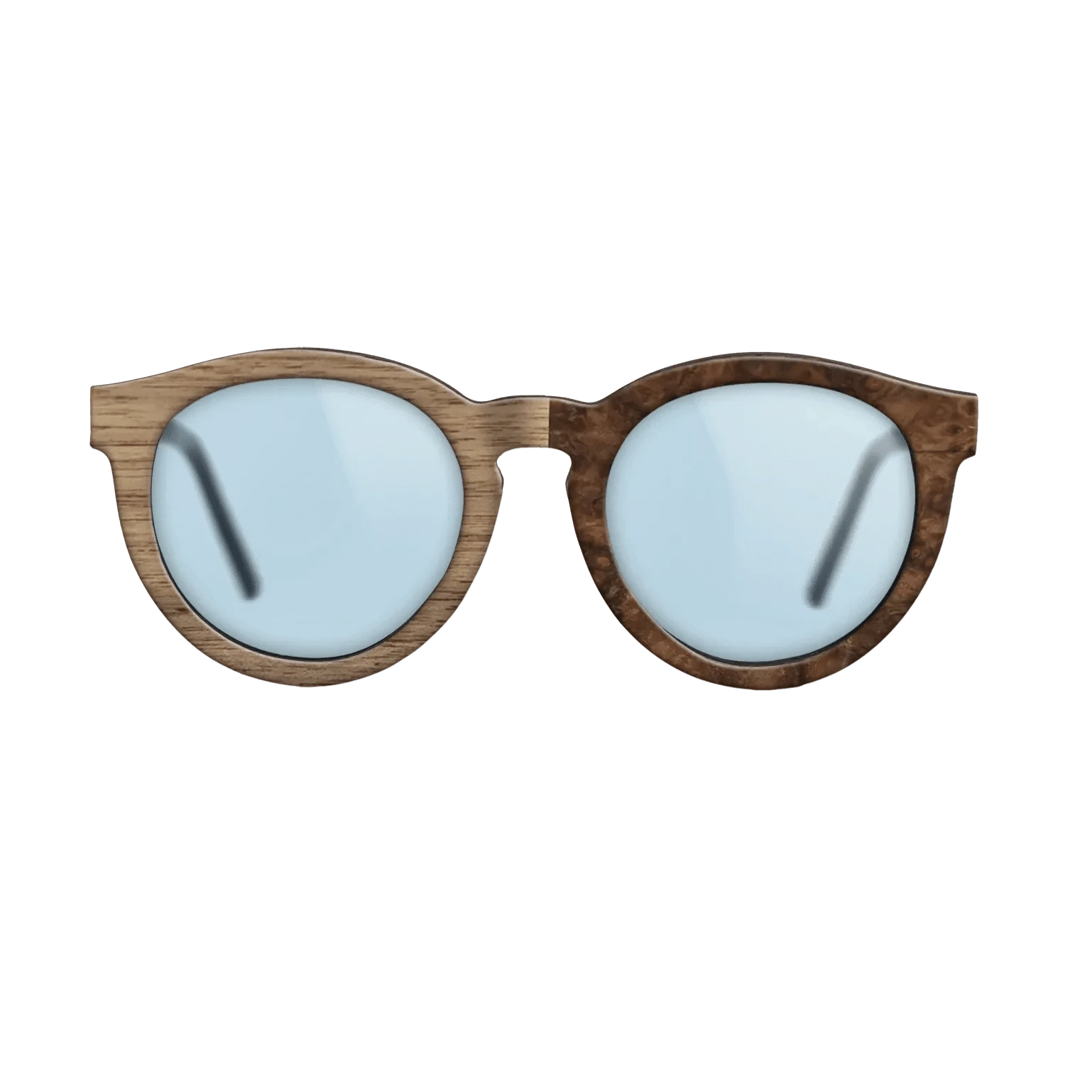 Louro Preto,Walnut Burl,Walnut: Straight Grain: Patch - The Rebel - Round - 811 - SIRIS wood optic