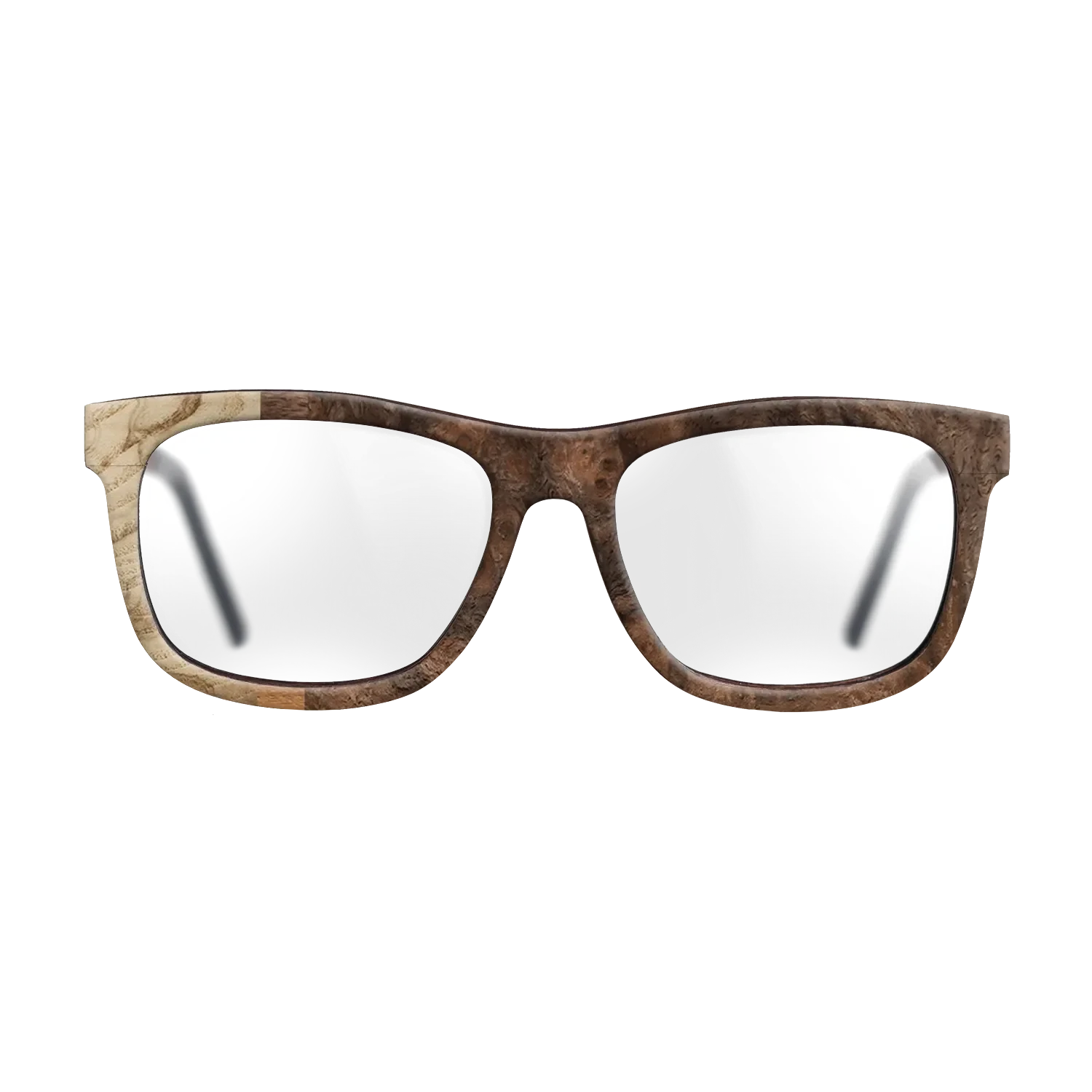 Walnut Burl,Olive Burl,Ziricote Light Quartered: Patch - The Hero - Square - 774 - SIRIS wood optic