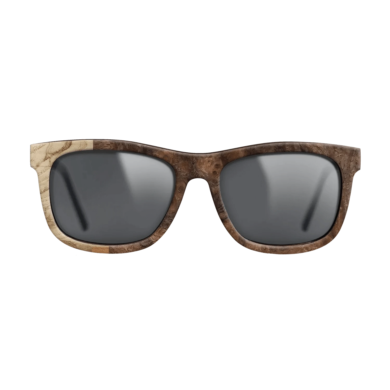 Walnut Burl,Olive Burl,Ziricote Light Quartered: Patch - The Hero - Square - 774 - SIRIS wood optic