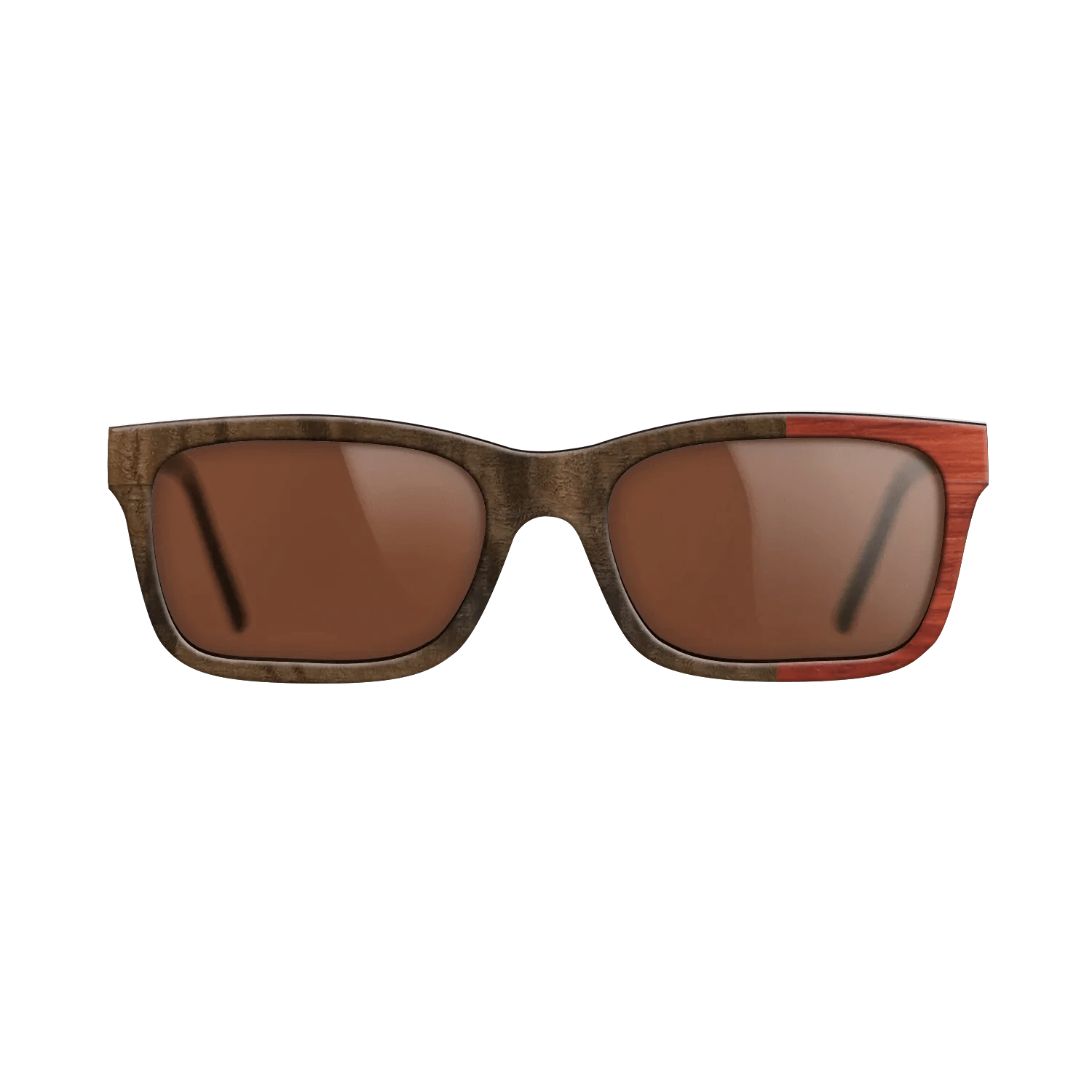 Olive Burl,Fumed Eucalyptus,Poplar Dyed: Red,Koa: Patch - The Sage - Rectangle - 1507 - SIRIS wood optic