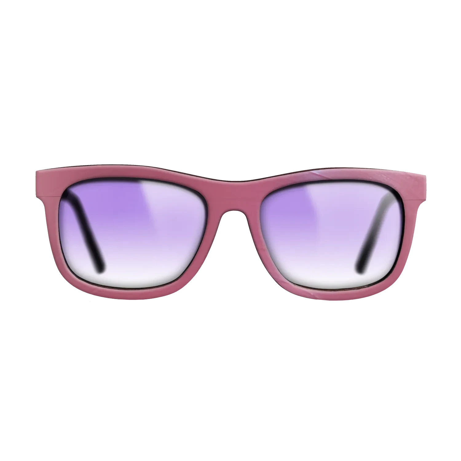 Pink Vinyl Front Walnut - The Hero - Square - 2197 - SIRIS wood optic