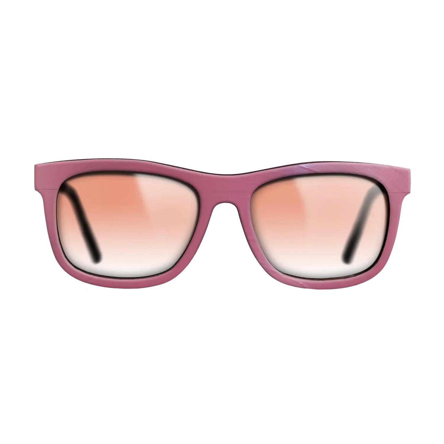 Pink Vinyl Front Walnut - The Hero - Square - 2197 - SIRIS wood optic