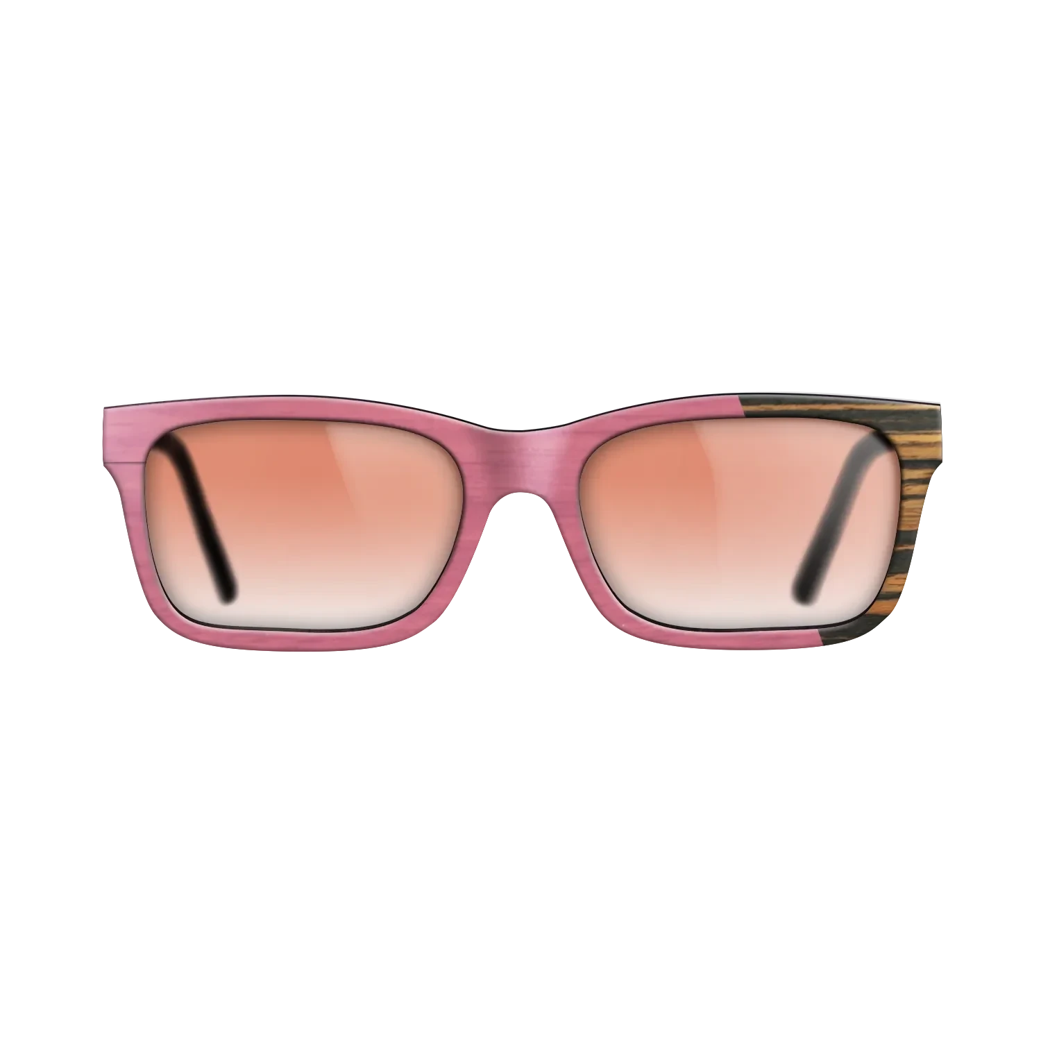 Pink Poplar Angle Italian Ebony - The Sage - Rectangle - 2138  - Chroma - SIRIS wood optic