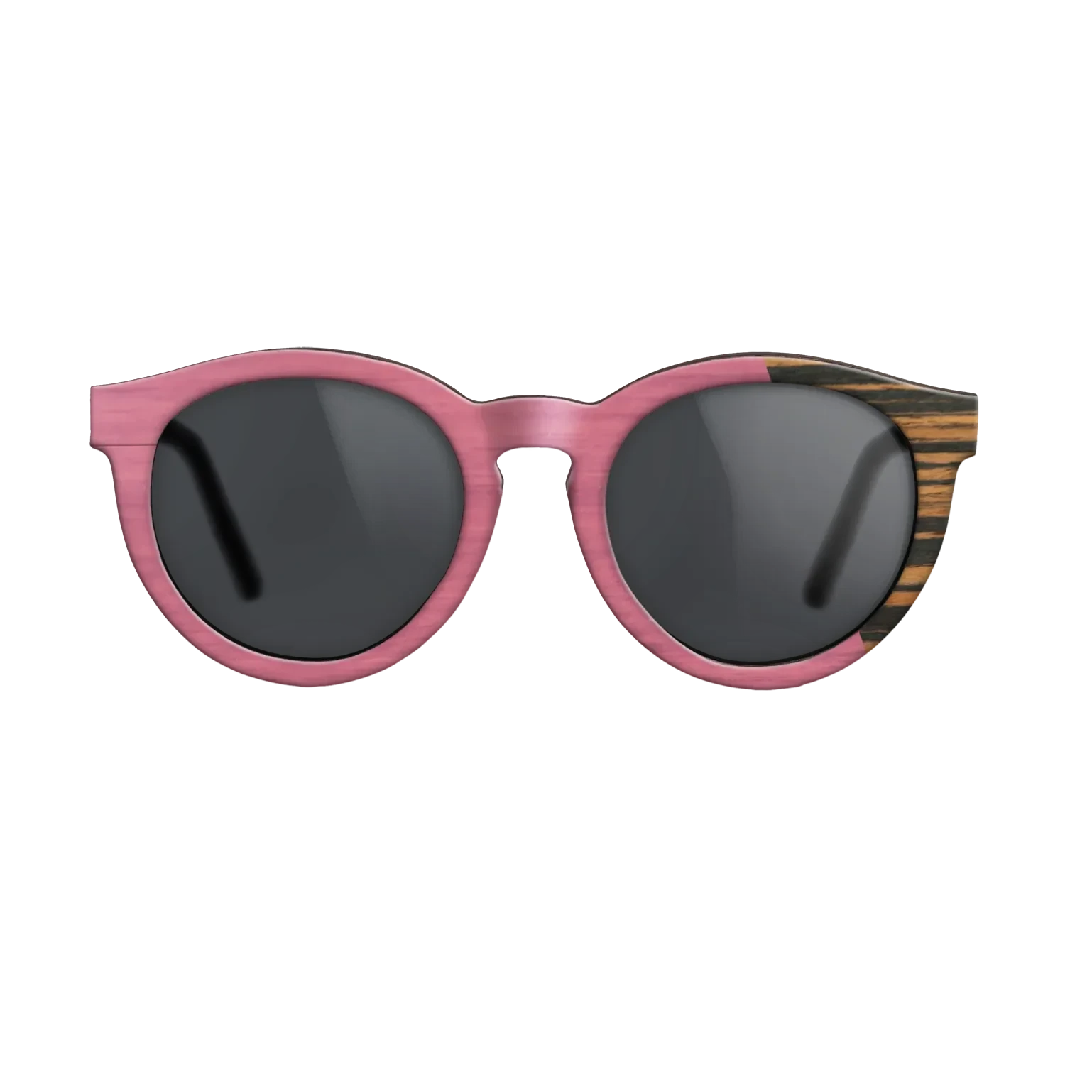 Pink Poplar Angle Italian Ebony - The Rebel - Round - 2138  - Chroma - SIRIS wood optic