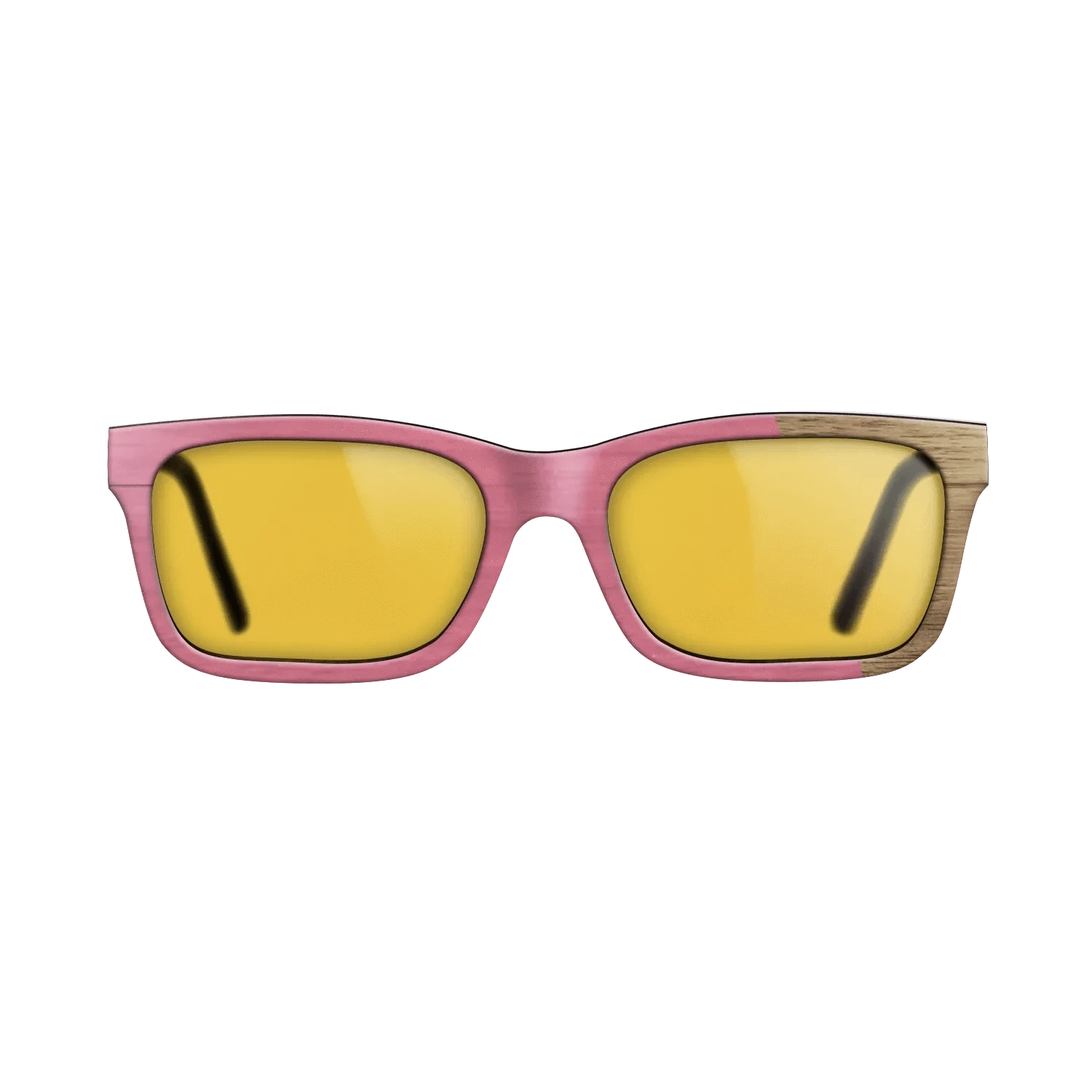 Pink Poplar Angle Walnut - The Sage - Rectangle - 2141  - Chroma - SIRIS wood optic