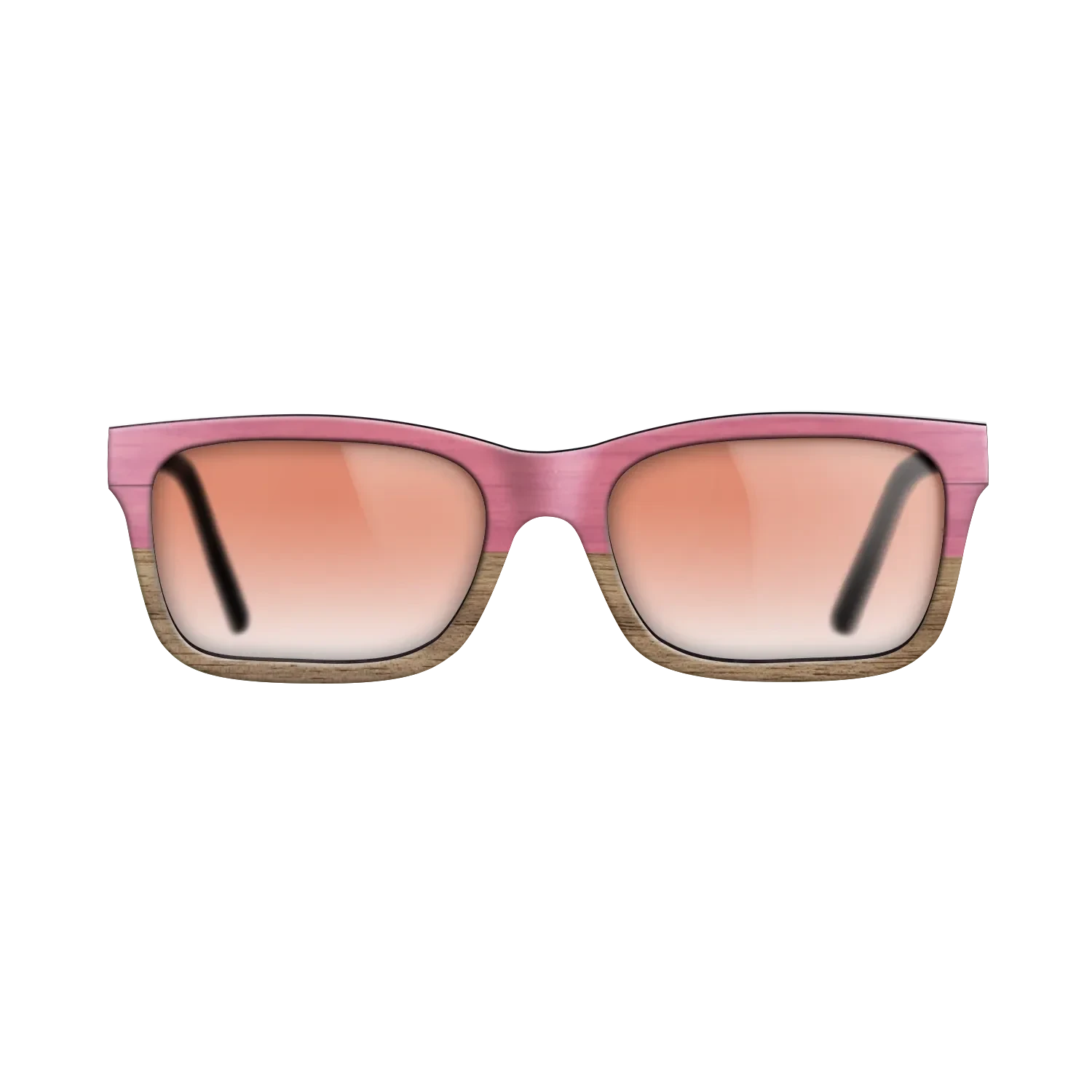 Pink Poplar Tophalf Walnut - The Sage - Rectangle - 2139  - Chroma - SIRIS wood optic