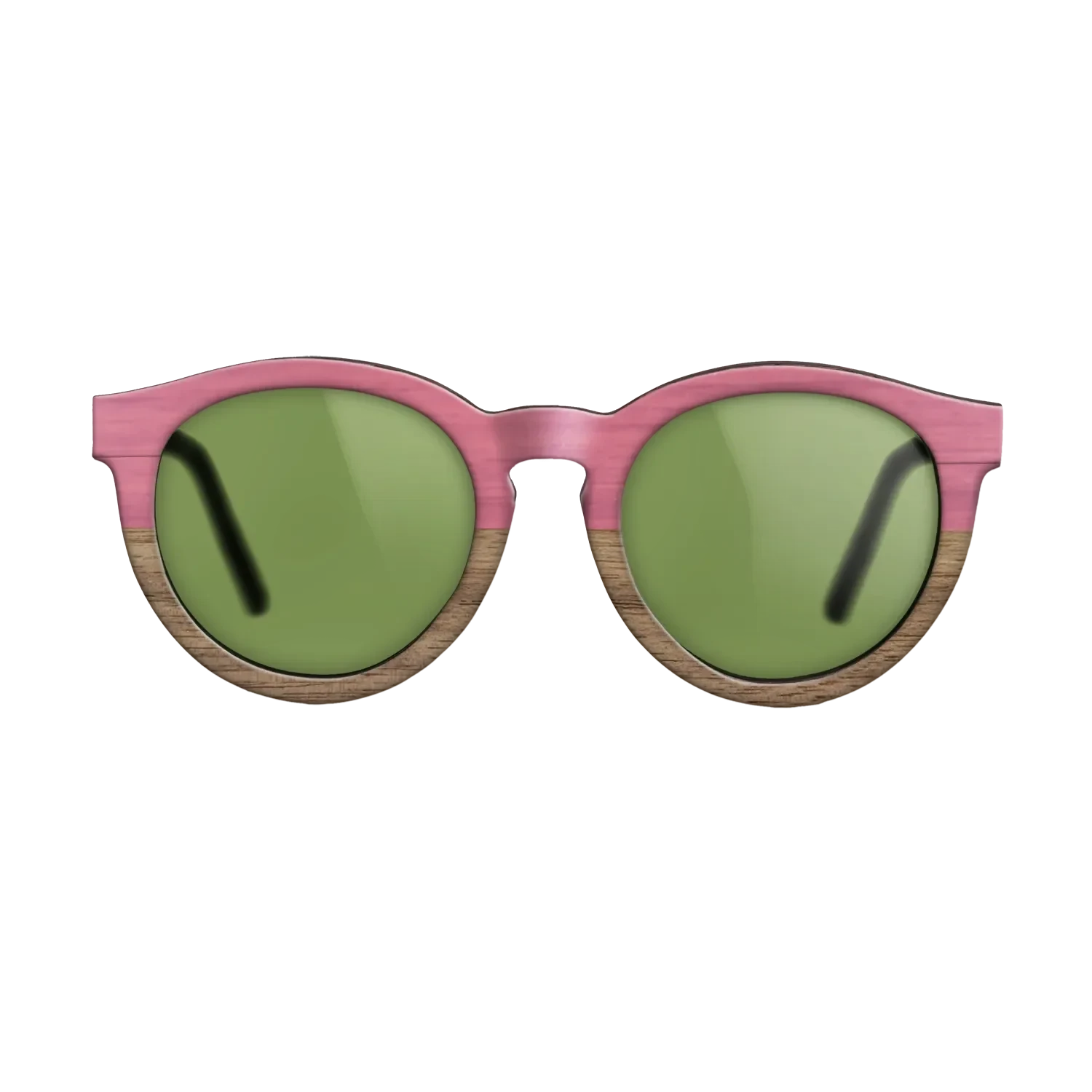 Pink Poplar Tophalf Walnut - The Rebel - Round - 2139  - Chroma - SIRIS wood optic