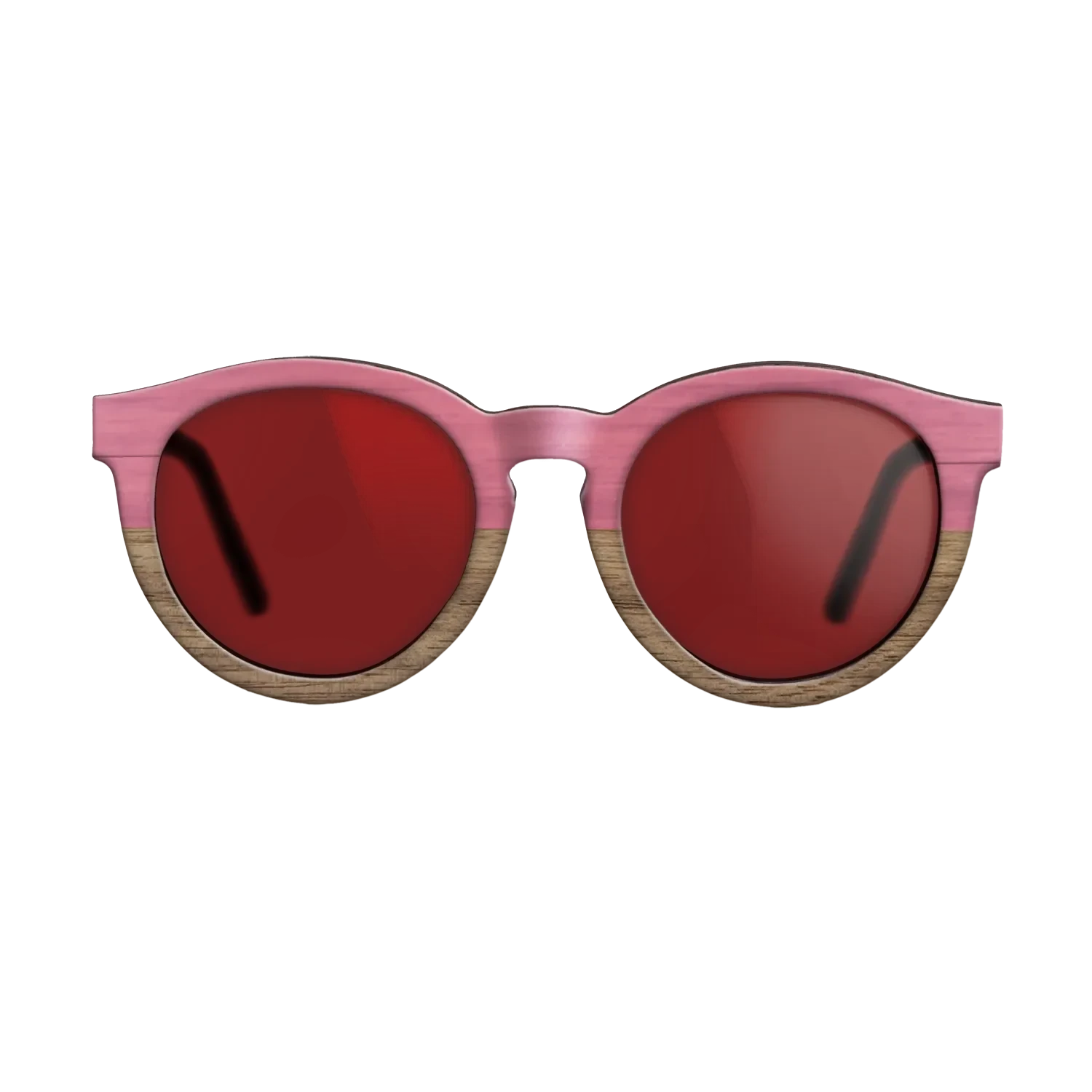 Pink Poplar Tophalf Walnut - The Rebel - Round - 2139  - Chroma - SIRIS wood optic