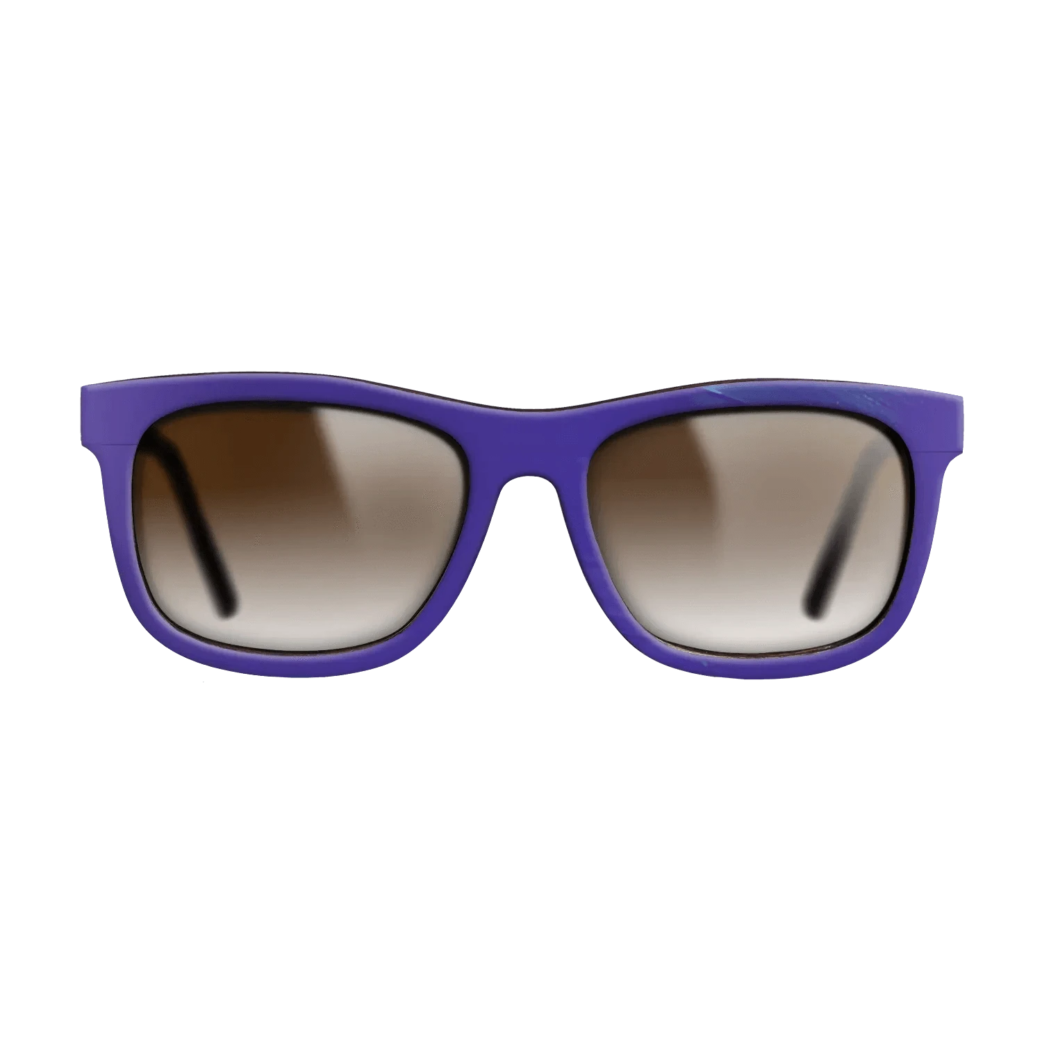 Purple Vinyl Front Walnut - The Hero - Square - 2201 - SIRIS wood optic