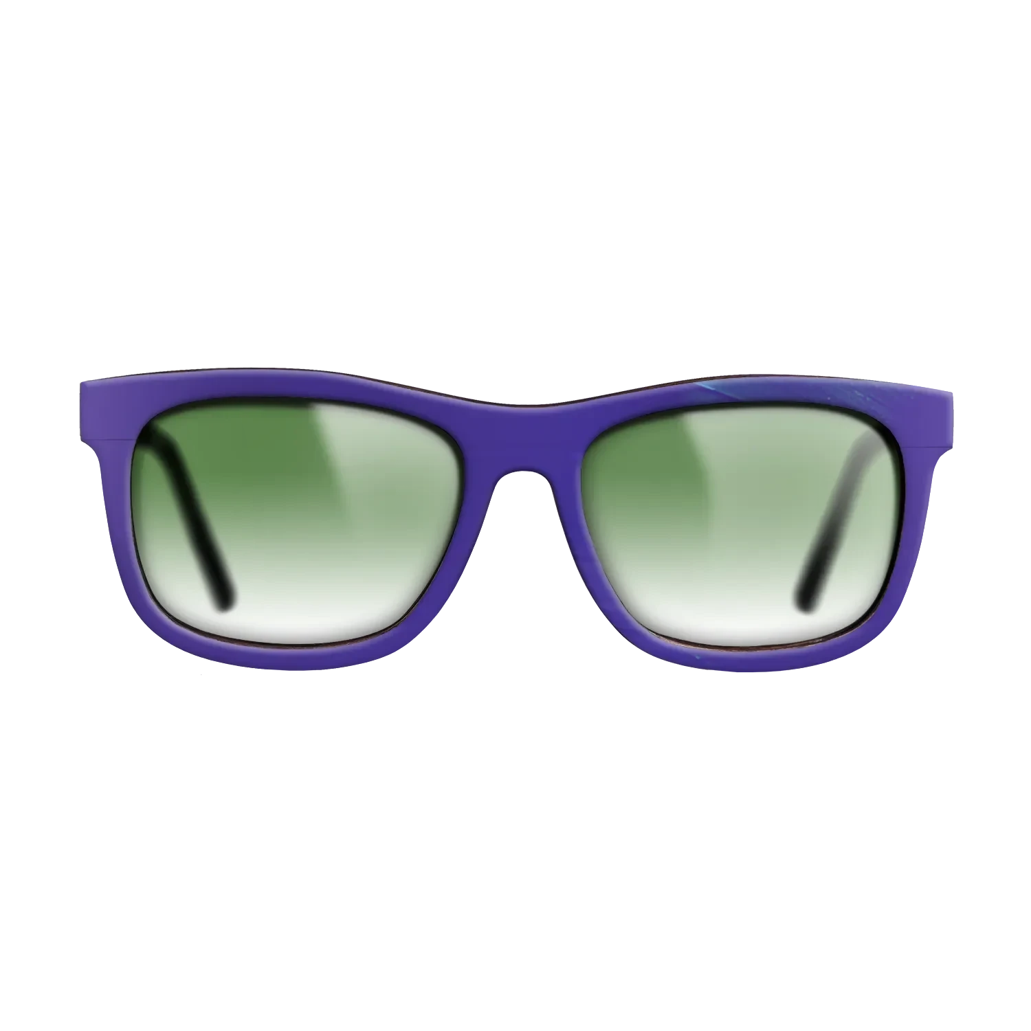 Purple Vinyl Front Walnut - The Hero - Square - 2201 - SIRIS wood optic