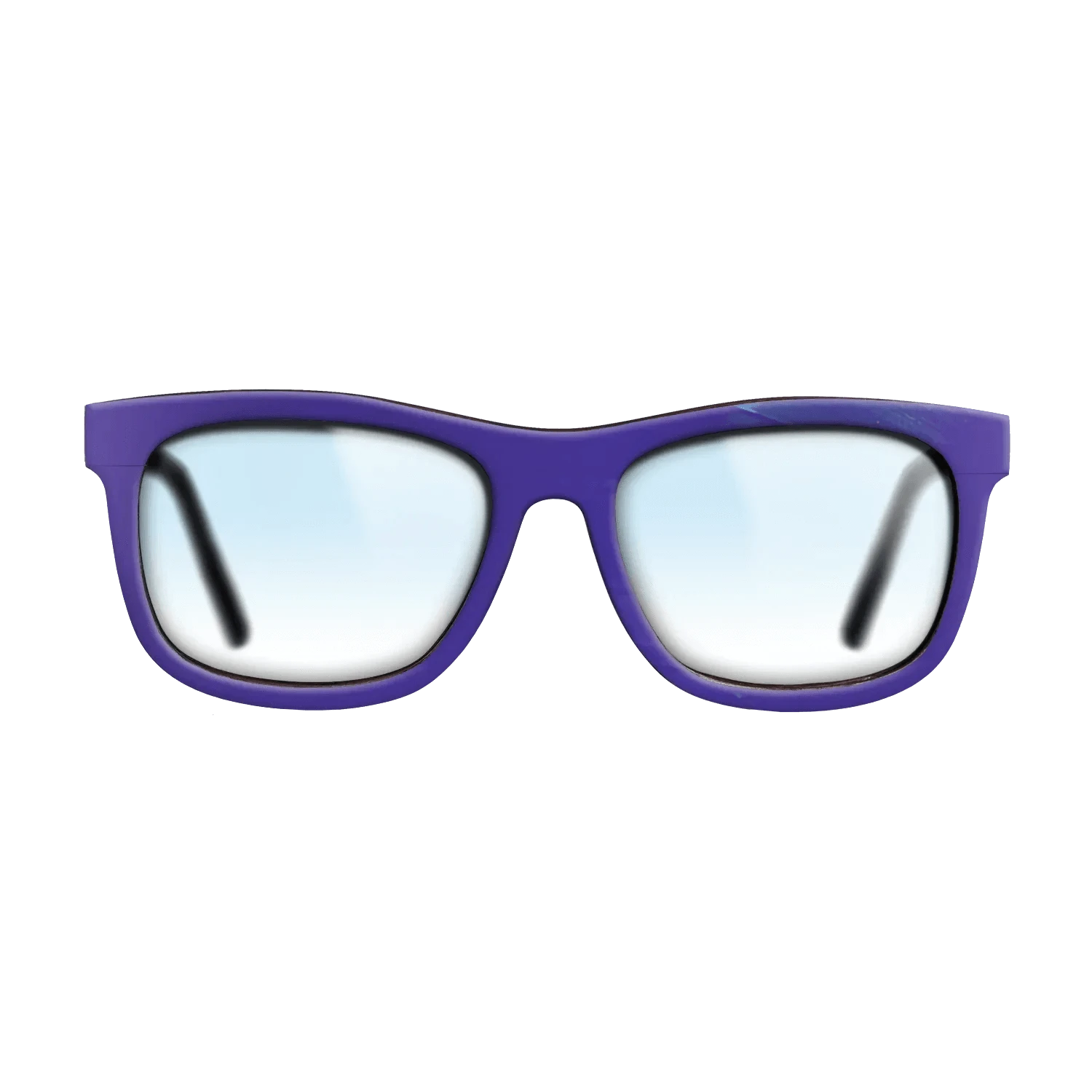 Purple Vinyl Front Walnut - The Hero - Square - 2201 - SIRIS wood optic