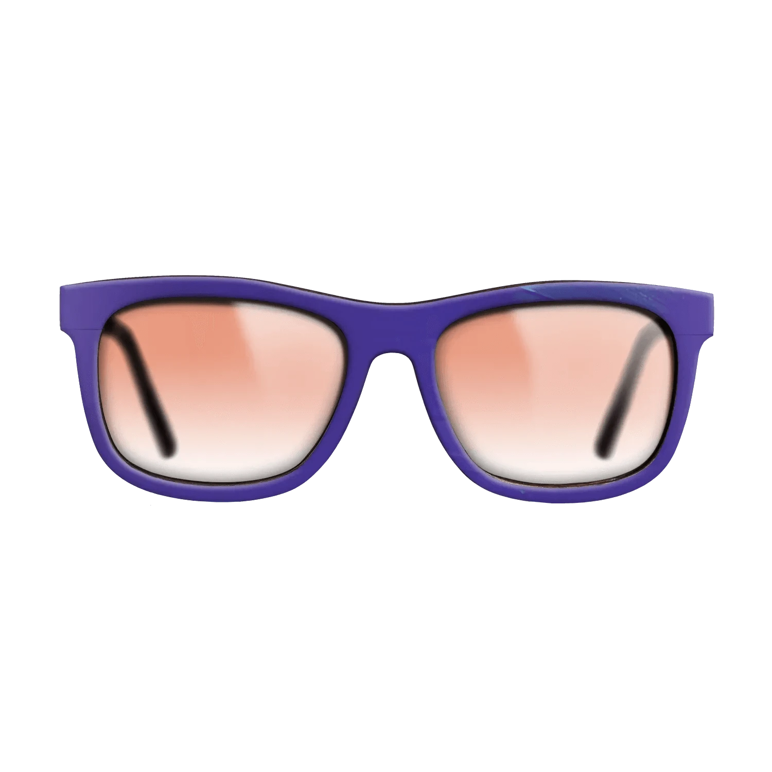 Purple Vinyl Front Walnut - The Hero - Square - 2201 - SIRIS wood optic