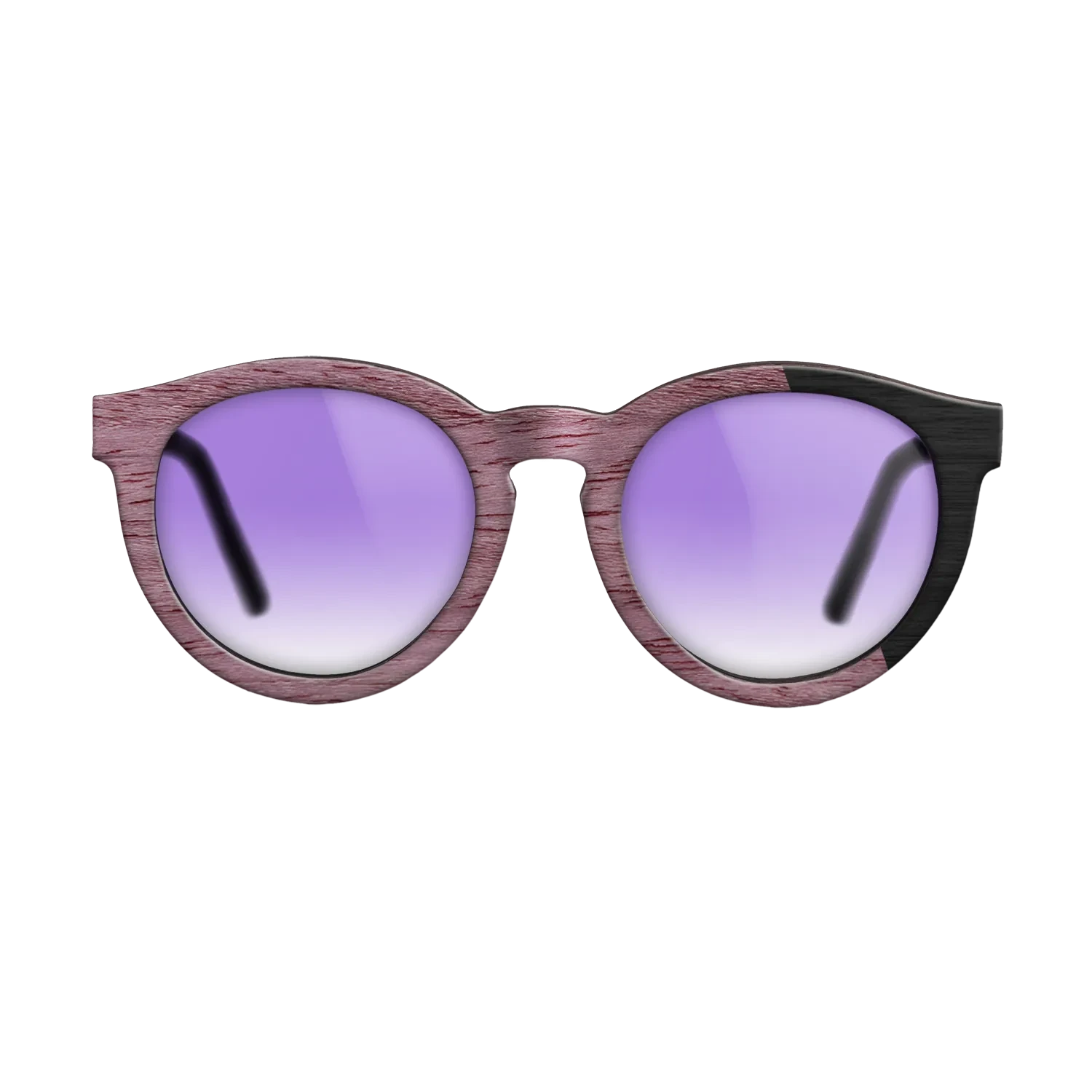 Purple Poplar Angle BlackWalnut - The Rebel - Round - 2093  - Chroma - SIRIS wood optic