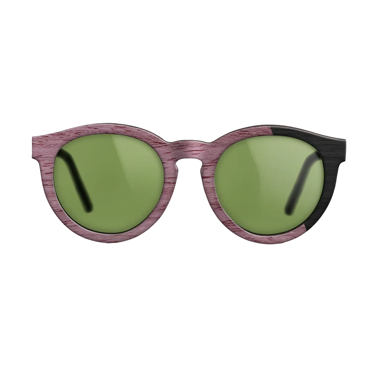 Purple Poplar Angle BlackWalnut - The Rebel - Round - 2093  - Chroma - SIRIS wood optic