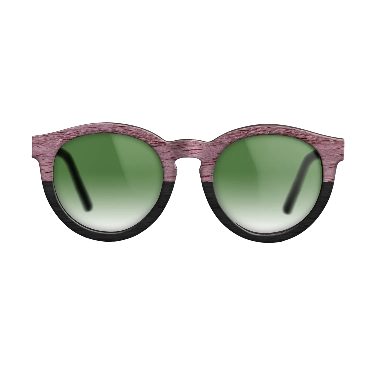 Purple Poplar Tophalf BlackWalnut - The Rebel - Round - 2092  - Chroma - SIRIS wood optic