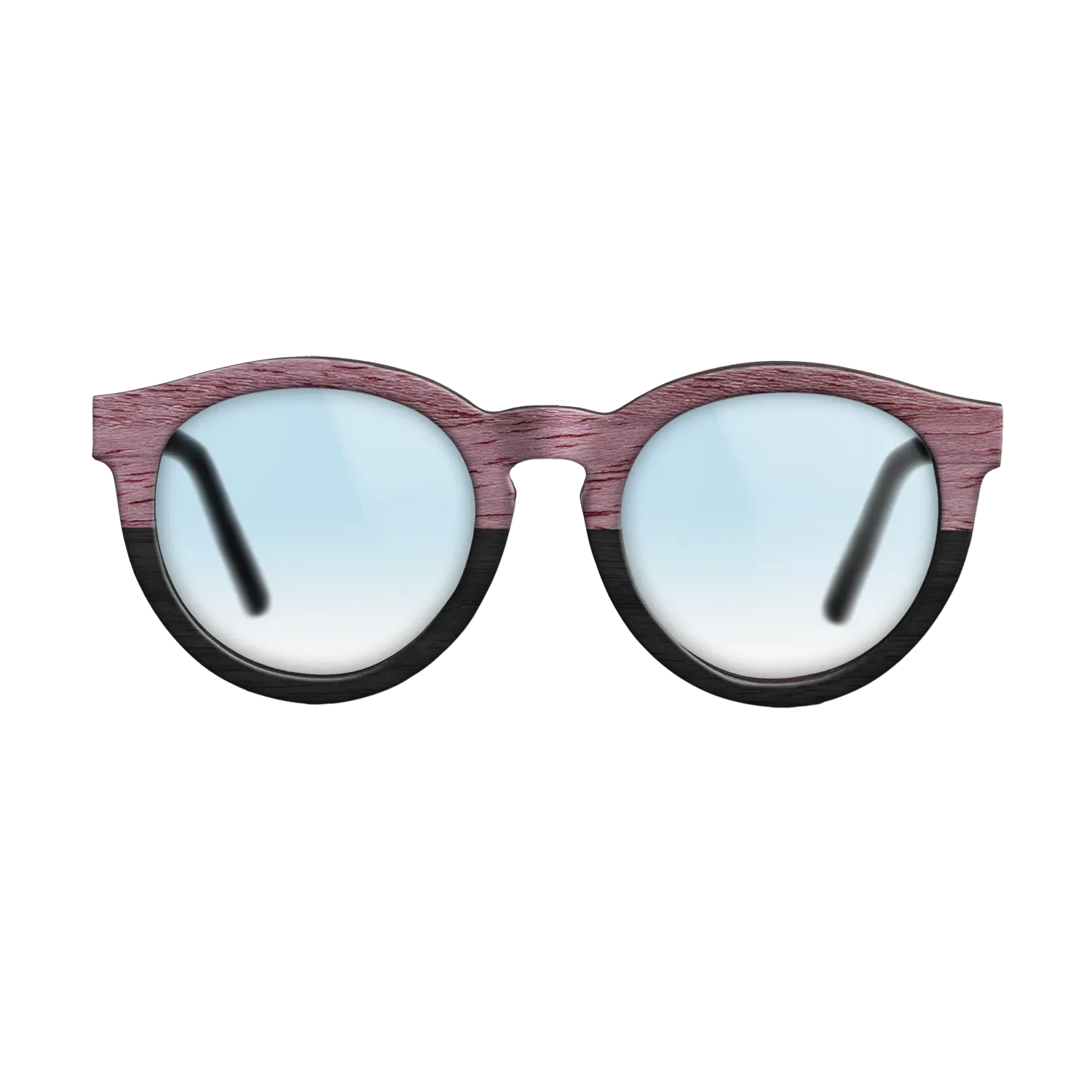 Purple Poplar Tophalf BlackWalnut - The Rebel - Round - 2092  - Chroma - SIRIS wood optic