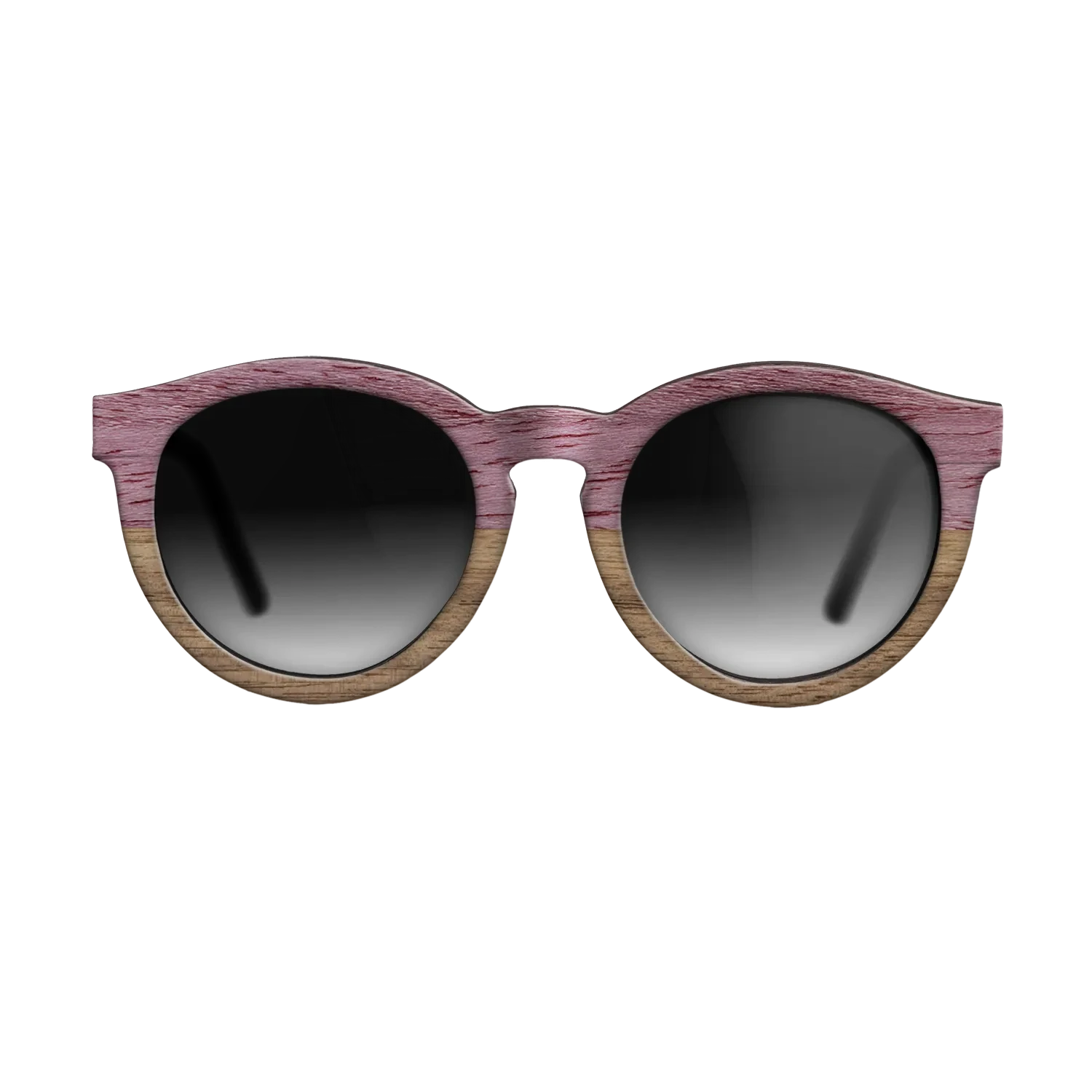 Purple Poplar Tophalf Walnut Straightgrain - The Rebel - Round - 2096  - Chroma - SIRIS wood optic