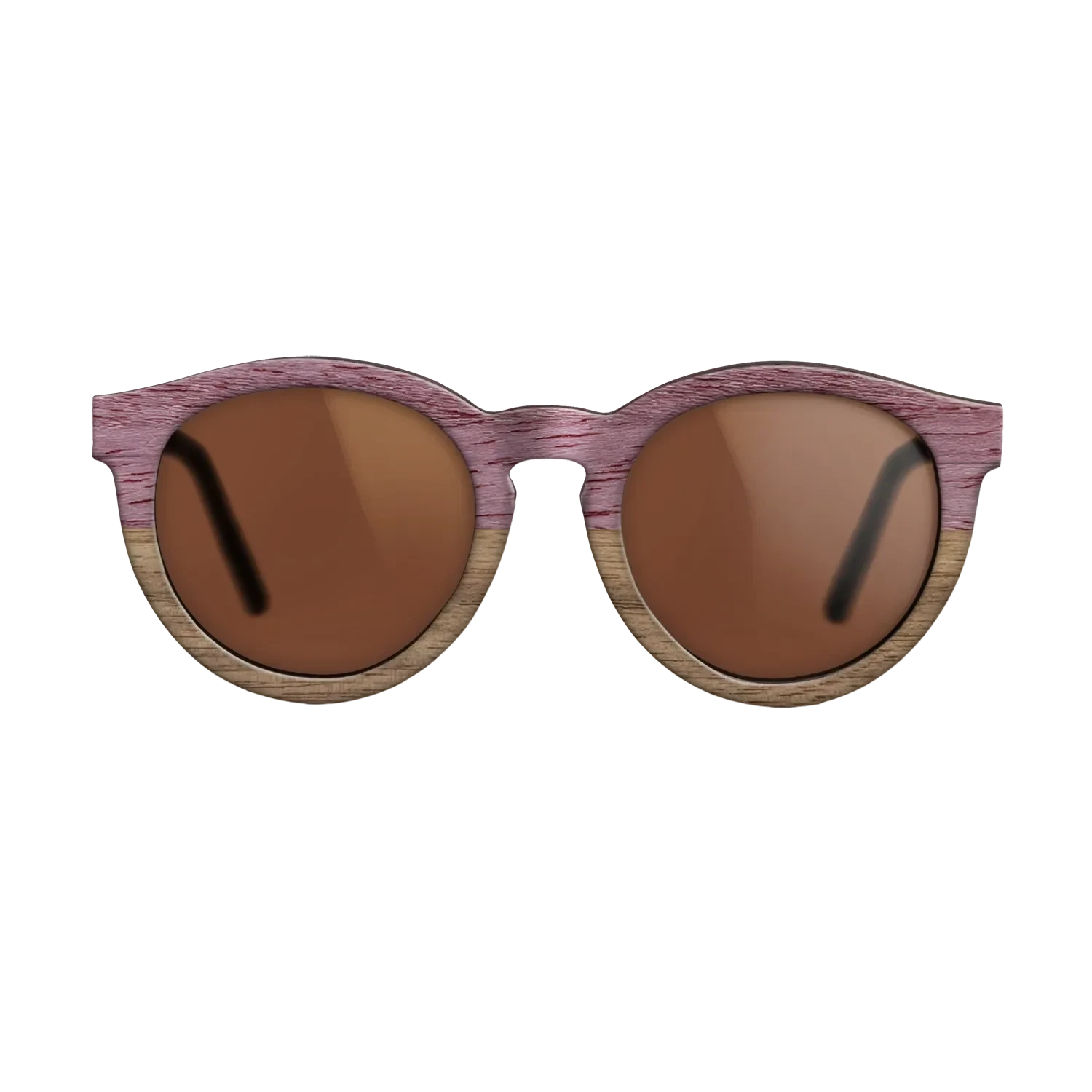 Purple Poplar Tophalf Walnut Straightgrain - The Rebel - Round - 2096  - Chroma - SIRIS wood optic