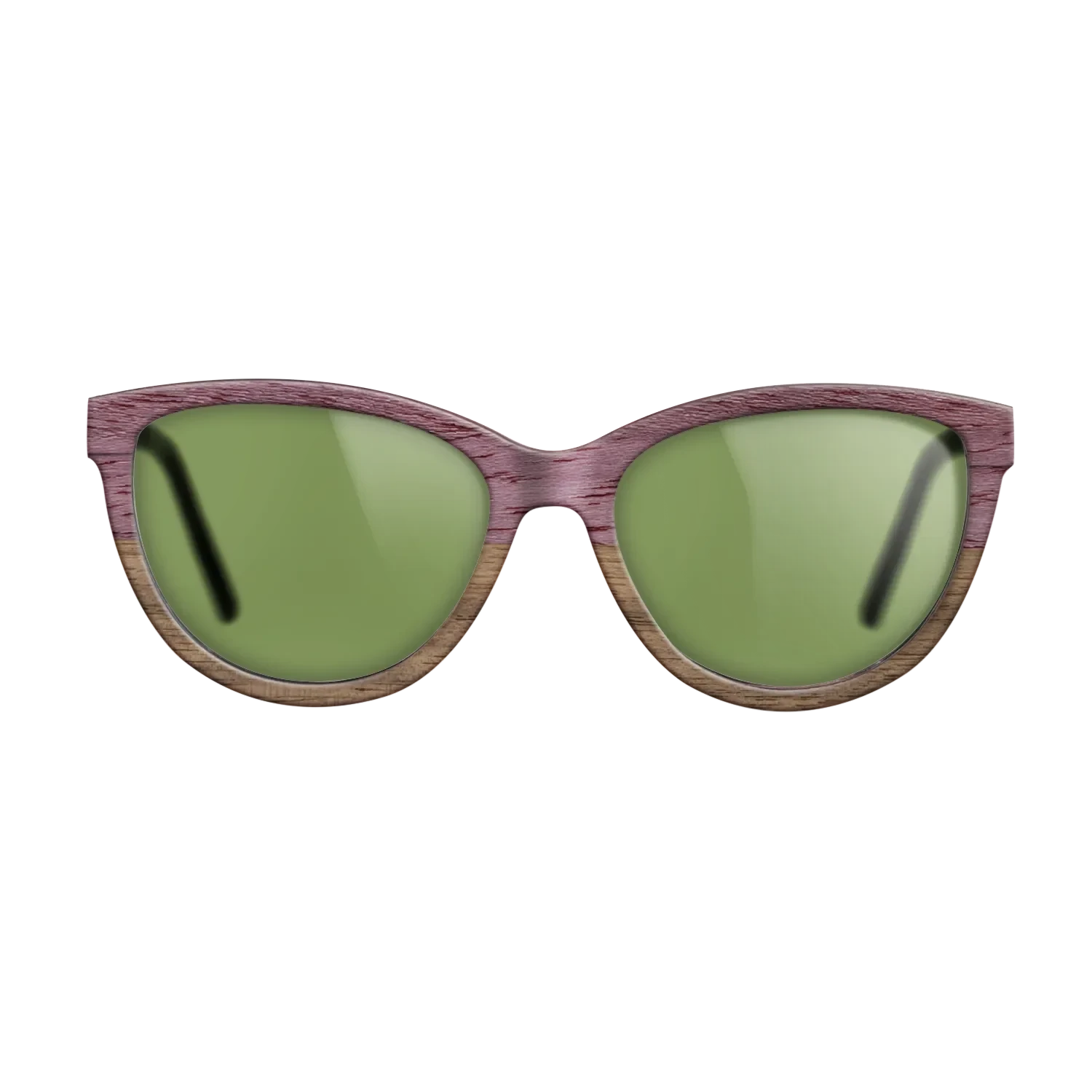 Purple Poplar Tophalf Walnut Straightgrain - The Maiden - Cat - 2096  - Chroma - SIRIS wood optic