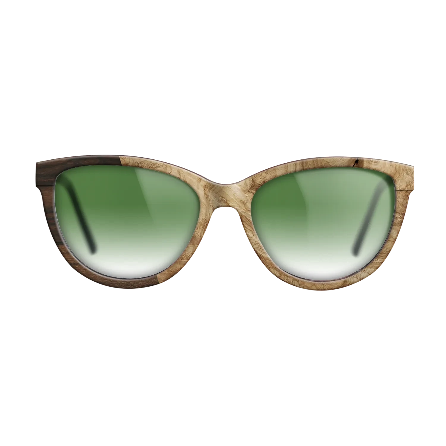 Santos Rosewood Dark,Ziricote Dark Quartered,Olive Burl,Walnut Claro Light: Angle Cut - The Maiden - Cat - SIRIS wood optic