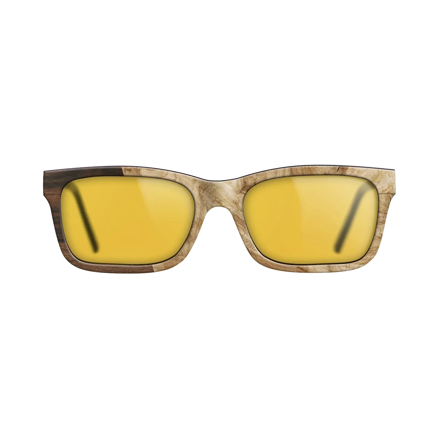 Santos Rosewood Dark,Ziricote Dark Quartered,Olive Burl,Walnut Claro Light: Angle Cut - The Sage - Rectangle - SIRIS wood optic