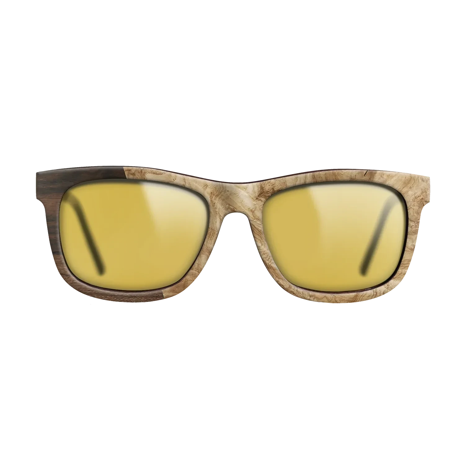 Santos Rosewood Dark,Ziricote Dark Quartered,Olive Burl,Walnut Claro Light: Angle Cut - The Hero - Square - SIRIS wood optic